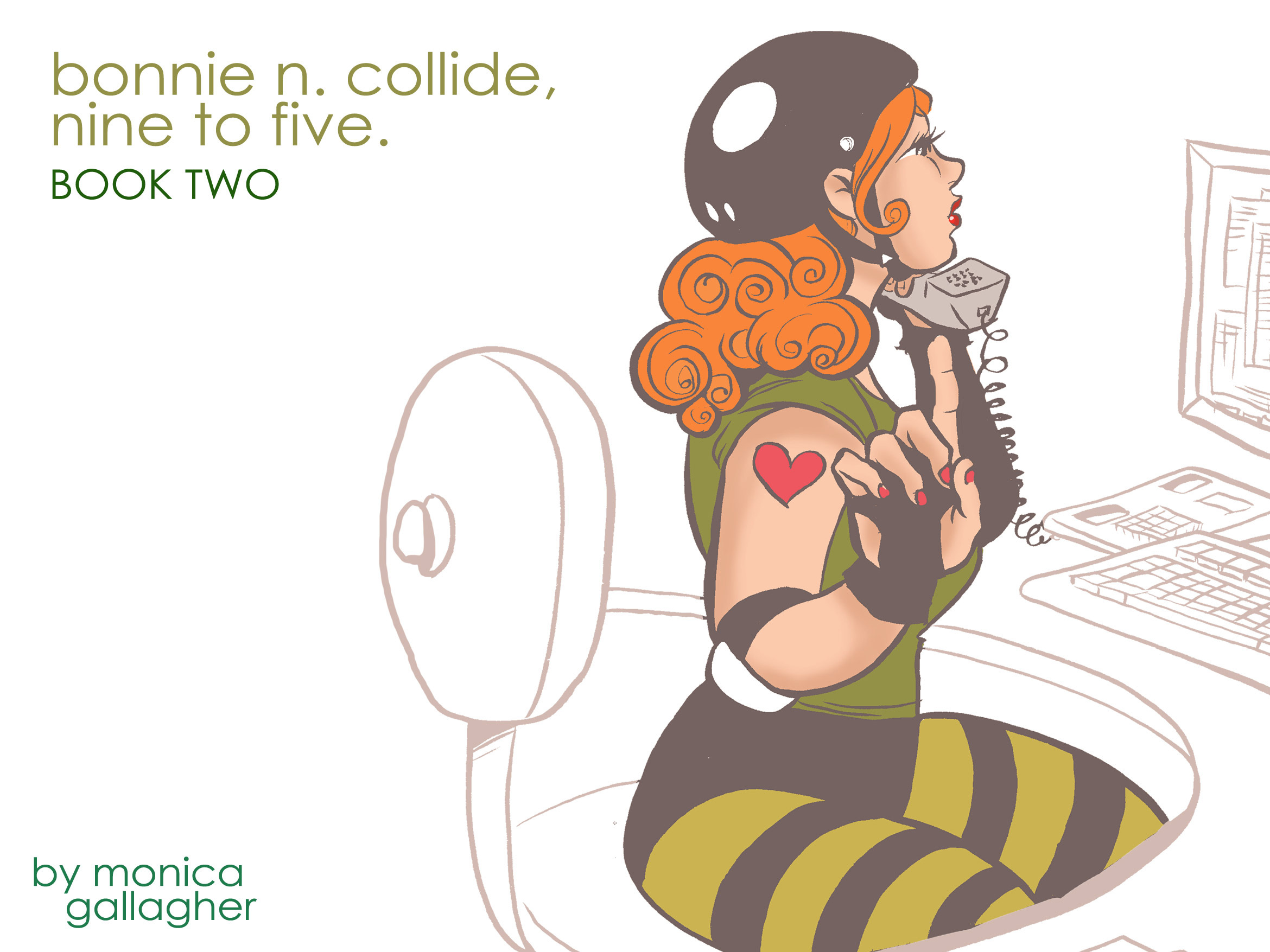 Read online Bonnie N. Collide, Nine to Five comic -  Issue #2 - 1