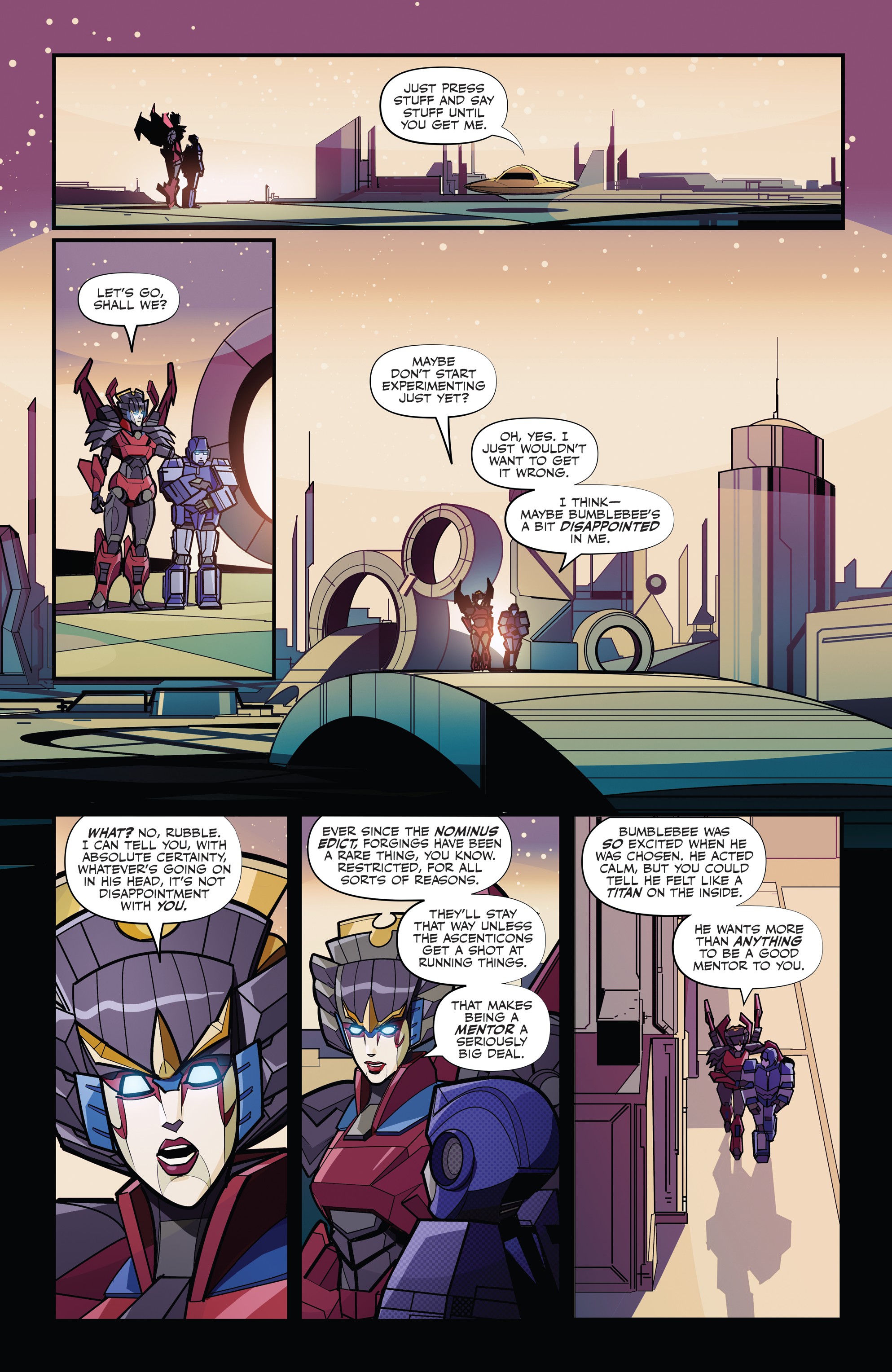 Read online Transformers (2019) comic -  Issue #3 - 17