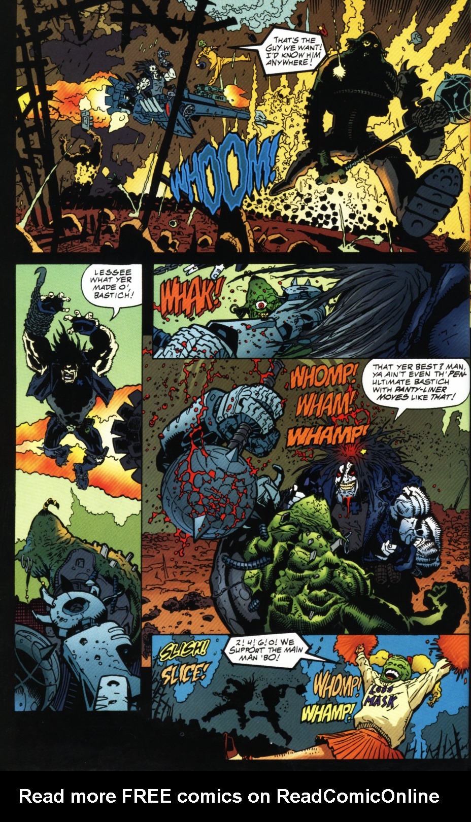 Read online Lobo/Mask comic -  Issue #2 - 5