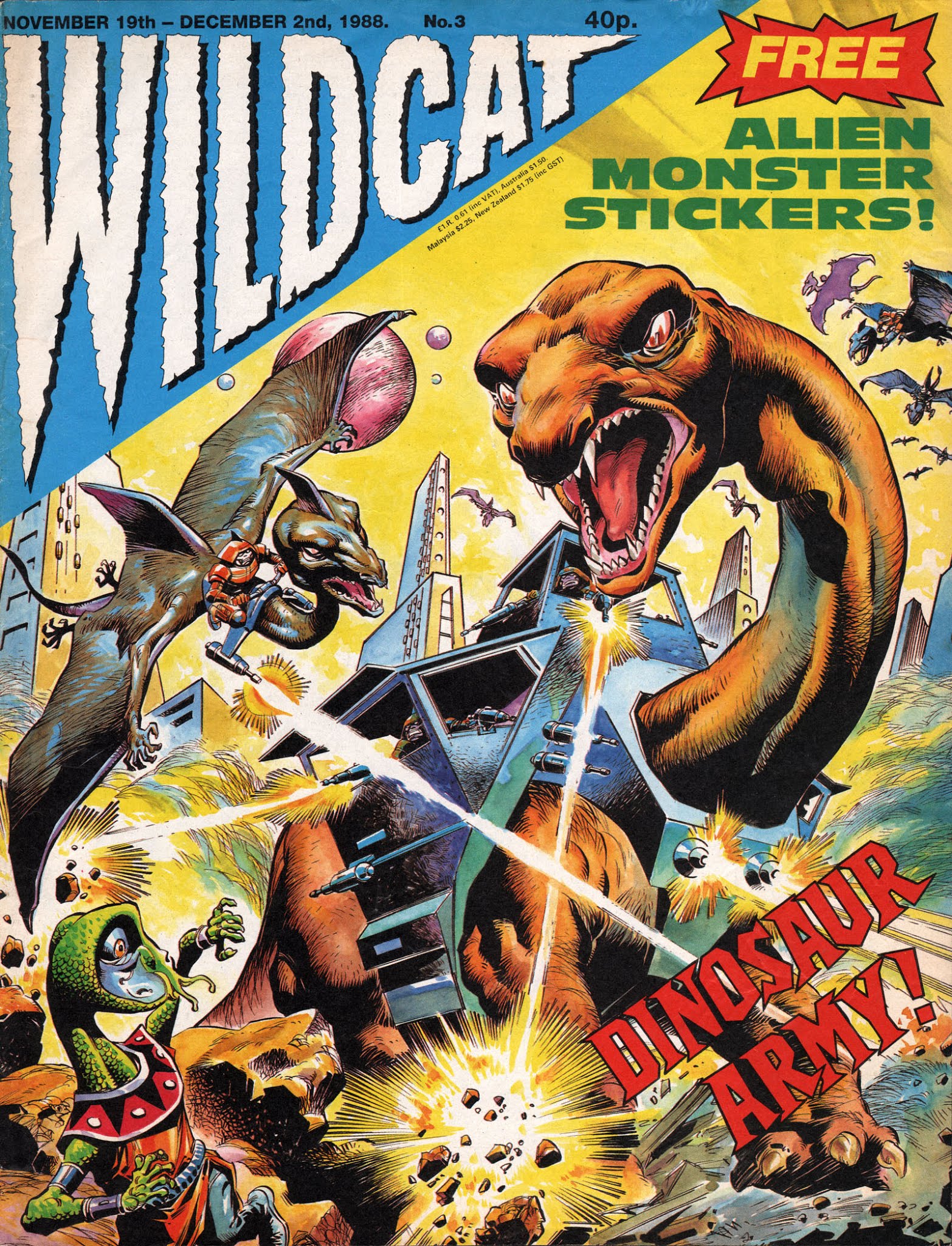 Read online Wildcat comic -  Issue #3 - 1