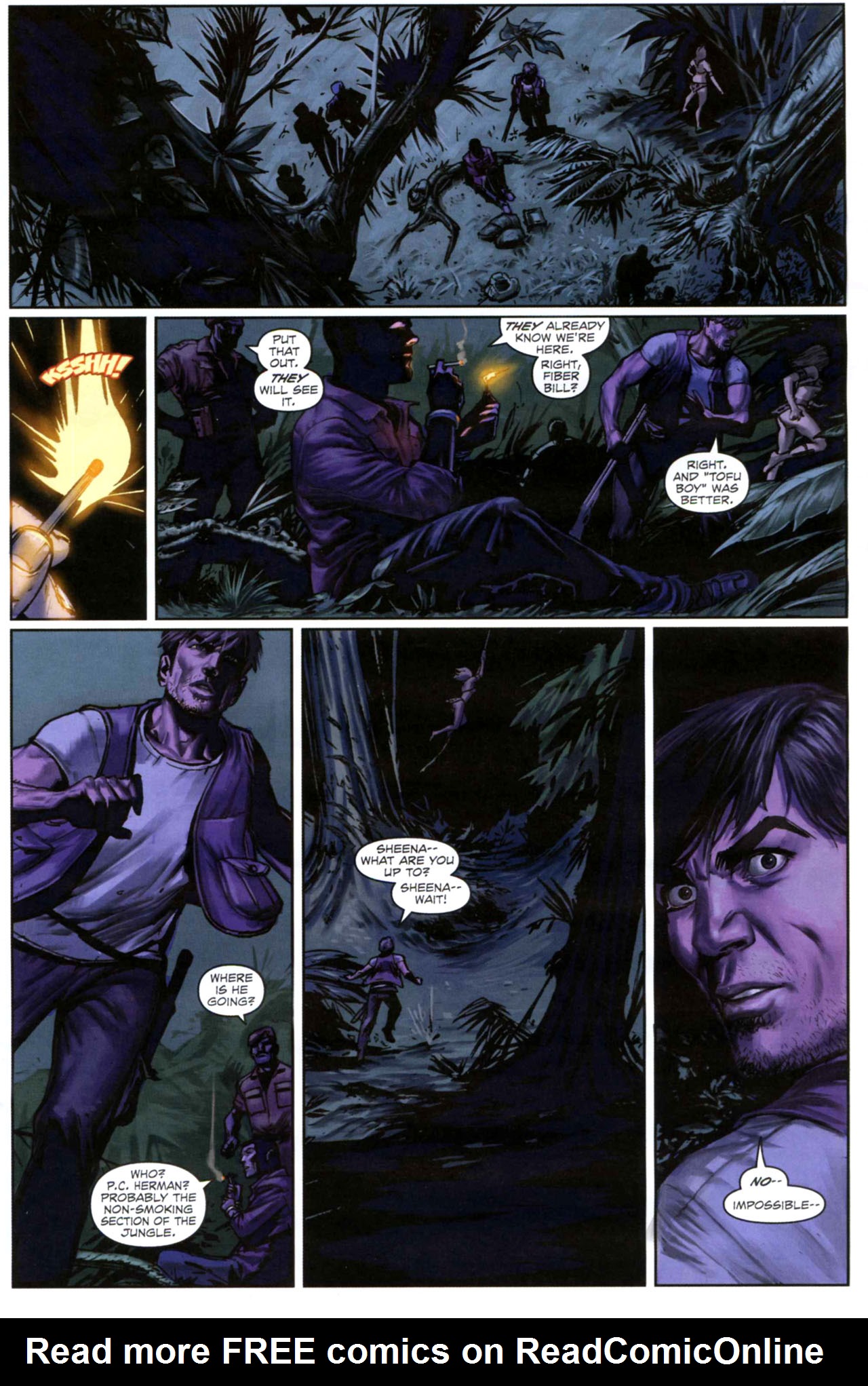 Read online Sheena - Trail of the Mapinguari comic -  Issue # Full - 26