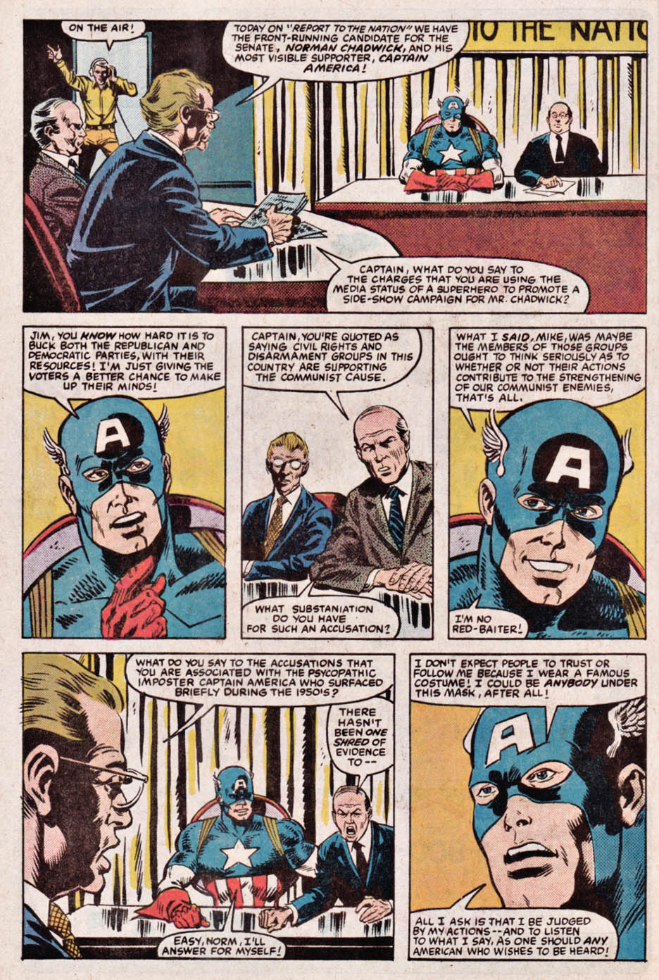 Read online What If? (1977) comic -  Issue #44 - Captain America were revived today - 16