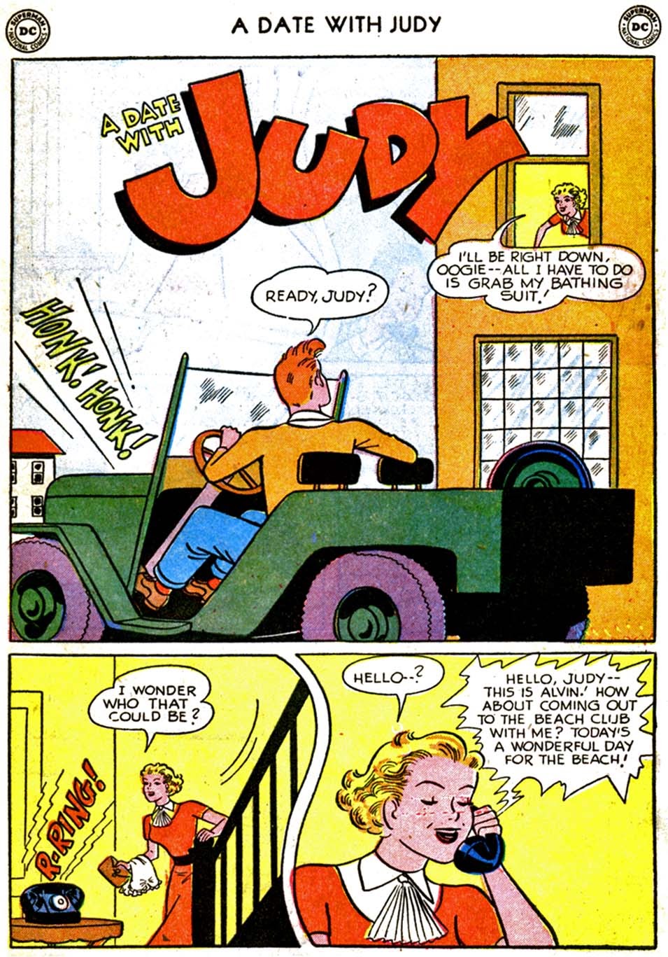 Read online A Date with Judy comic -  Issue #25 - 39