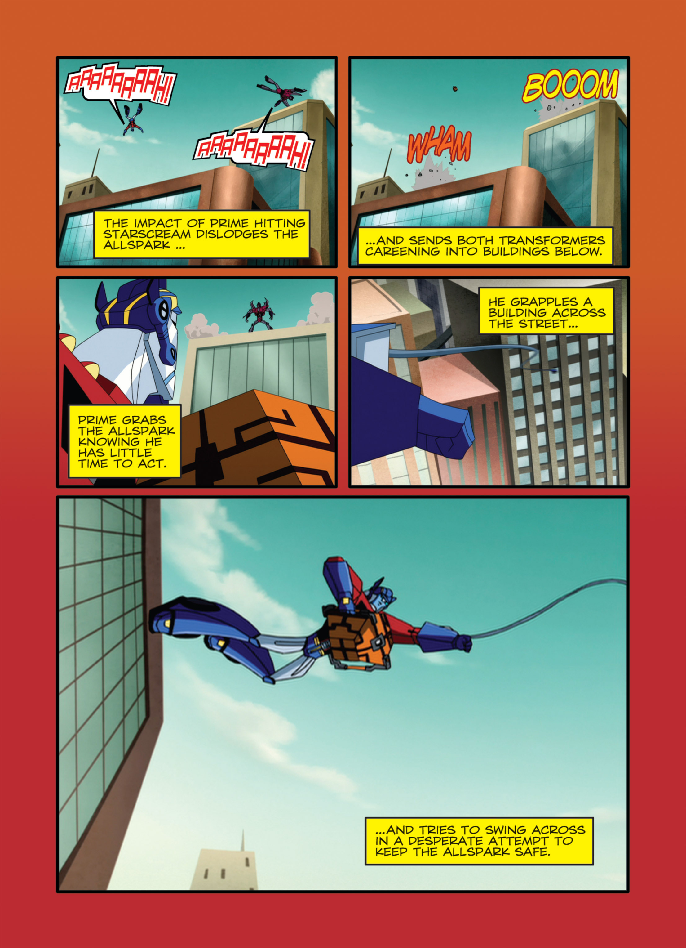 Read online Transformers Animated comic -  Issue #1 - 108