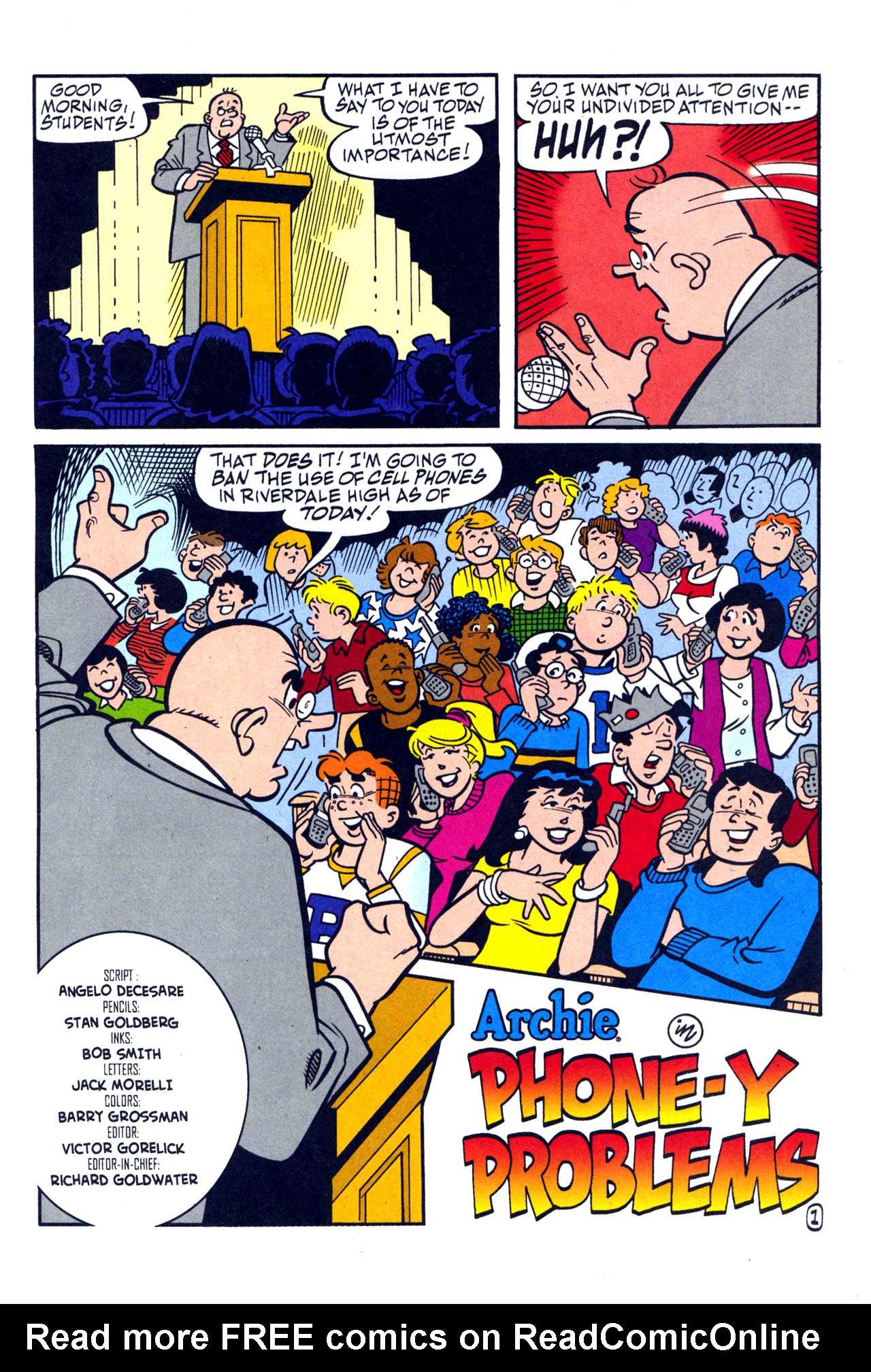 Read online Archie (1960) comic -  Issue #579 - 2