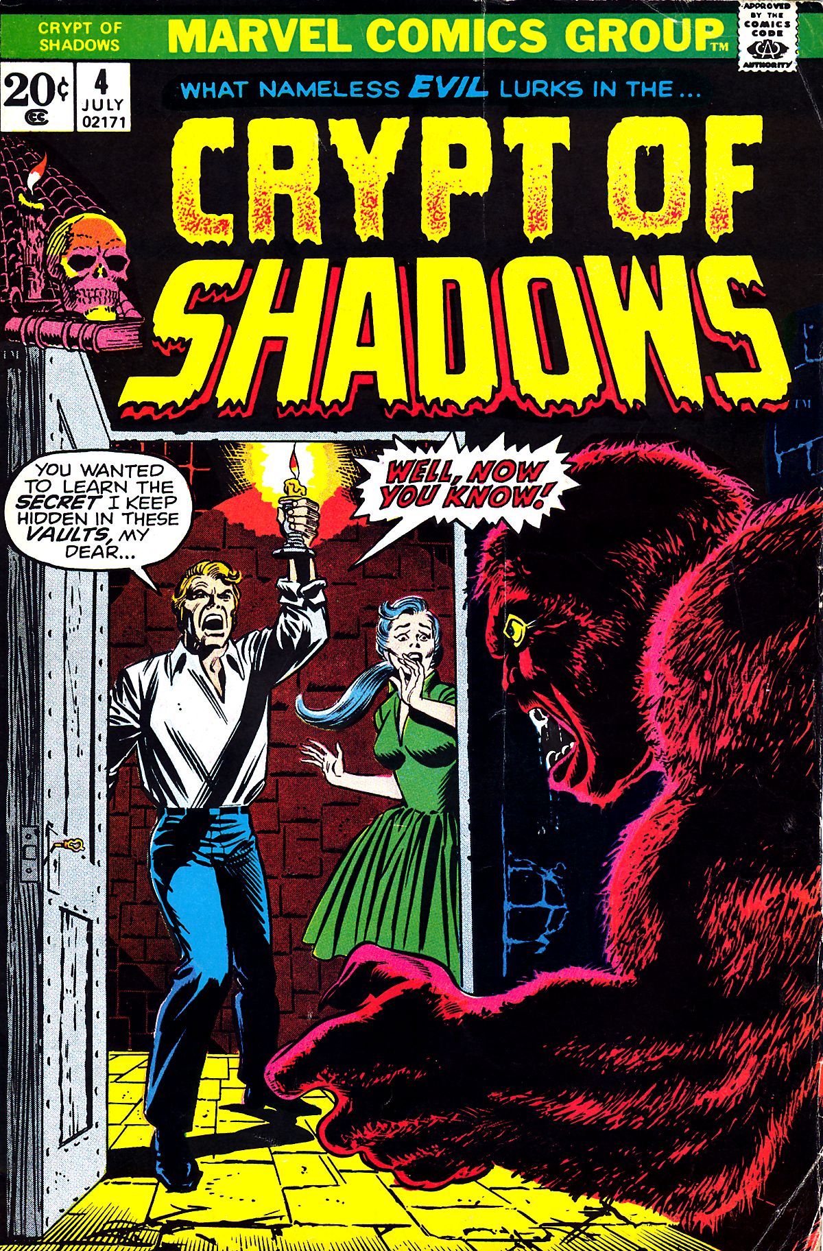 Read online Crypt of Shadows comic -  Issue #4 - 1