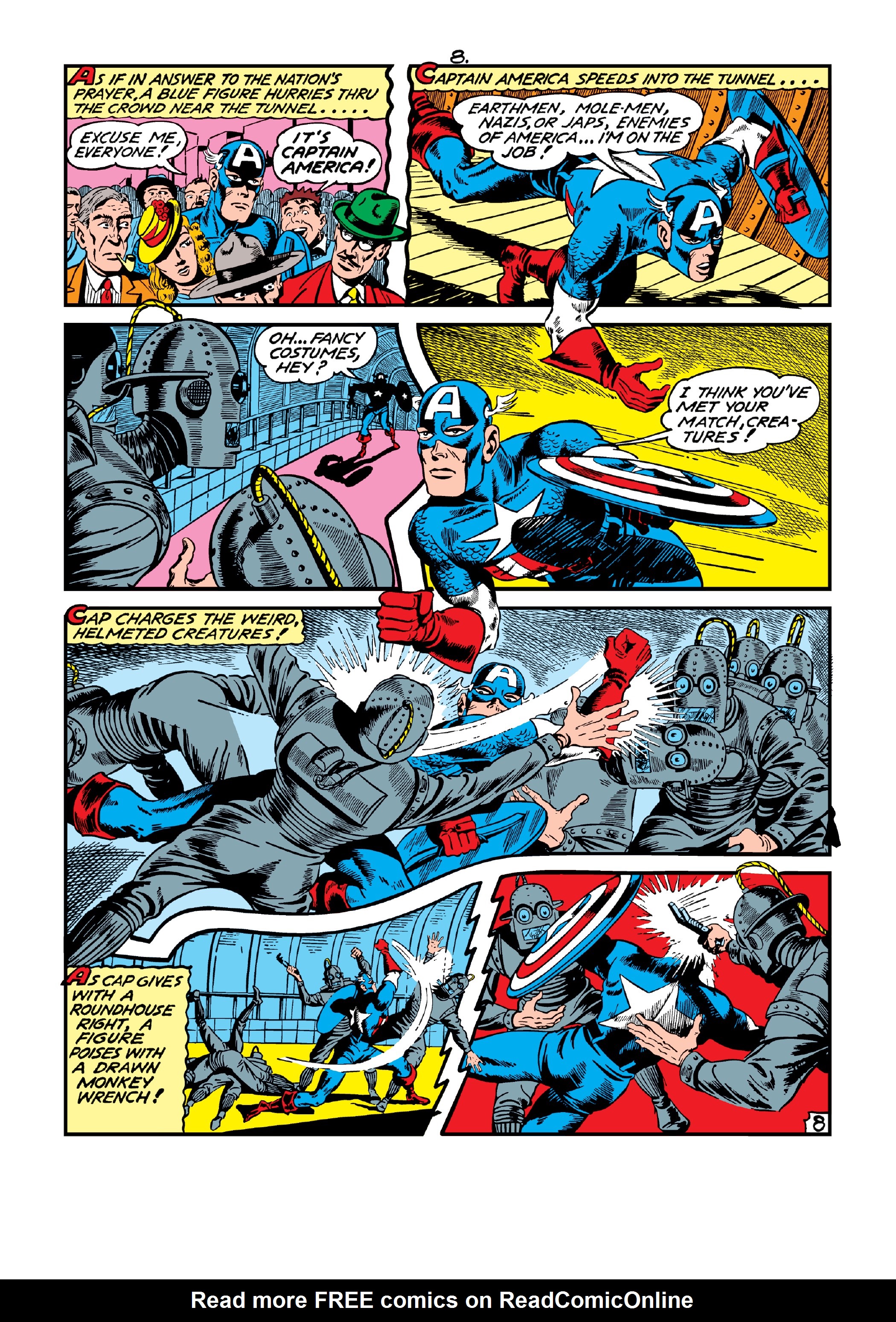 Read online Marvel Masterworks: Golden Age Captain America comic -  Issue # TPB 4 (Part 2) - 50