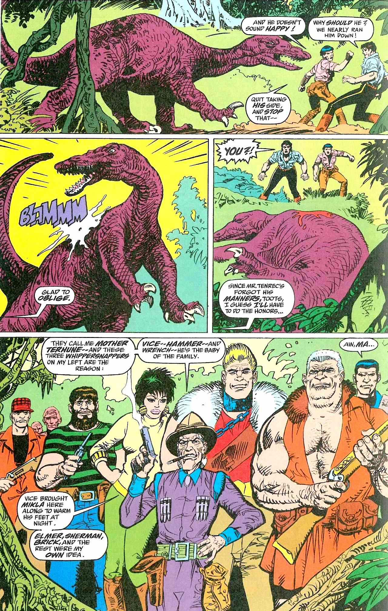 Read online Cadillacs and Dinosaurs comic -  Issue #8 - 3
