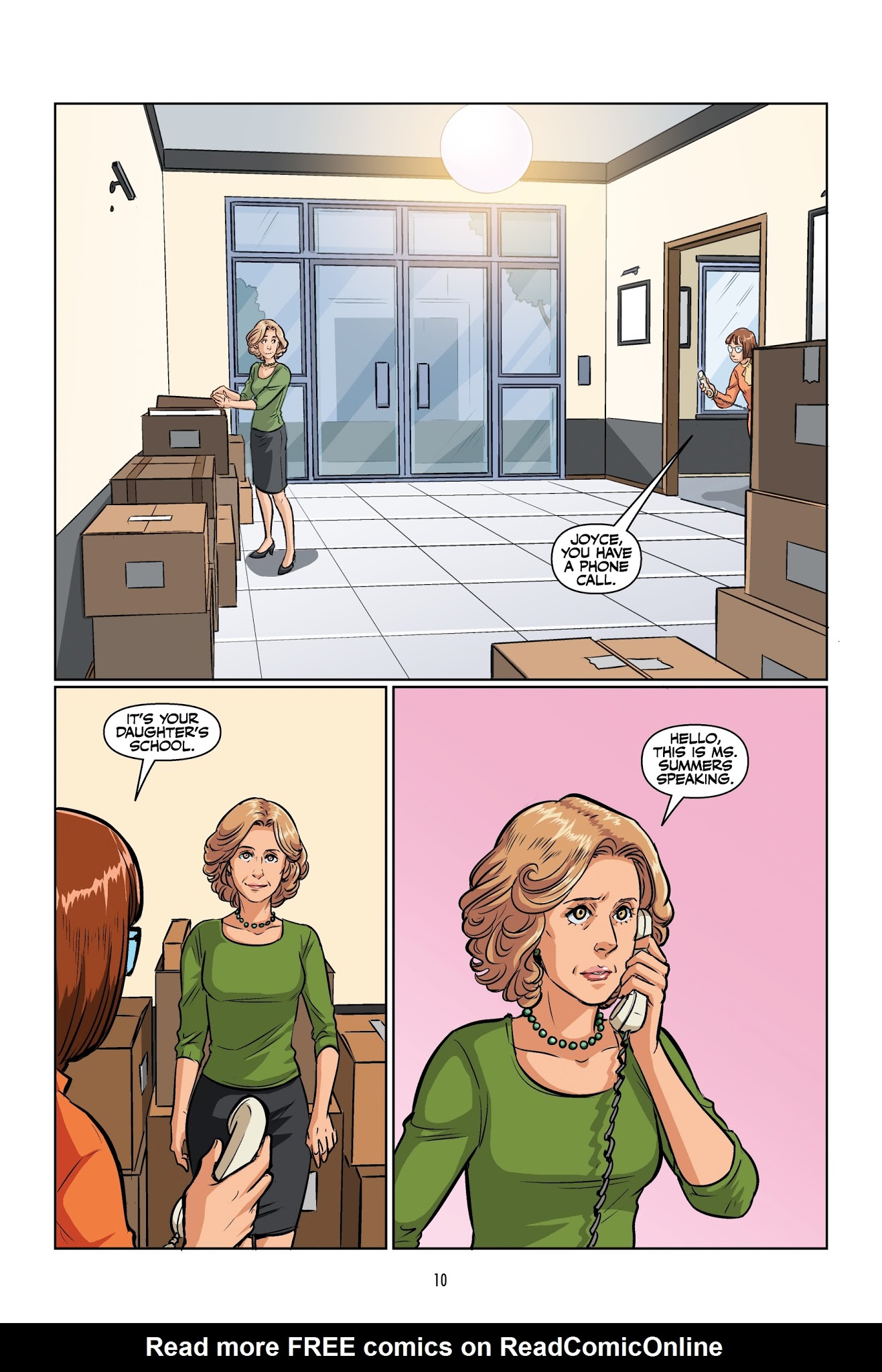 Read online Buffy: The High School Years–Parental Parasite comic -  Issue # TPB - 12