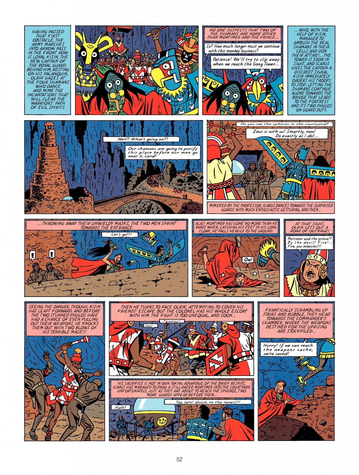 Read online Blake & Mortimer comic -  Issue #12 - 52