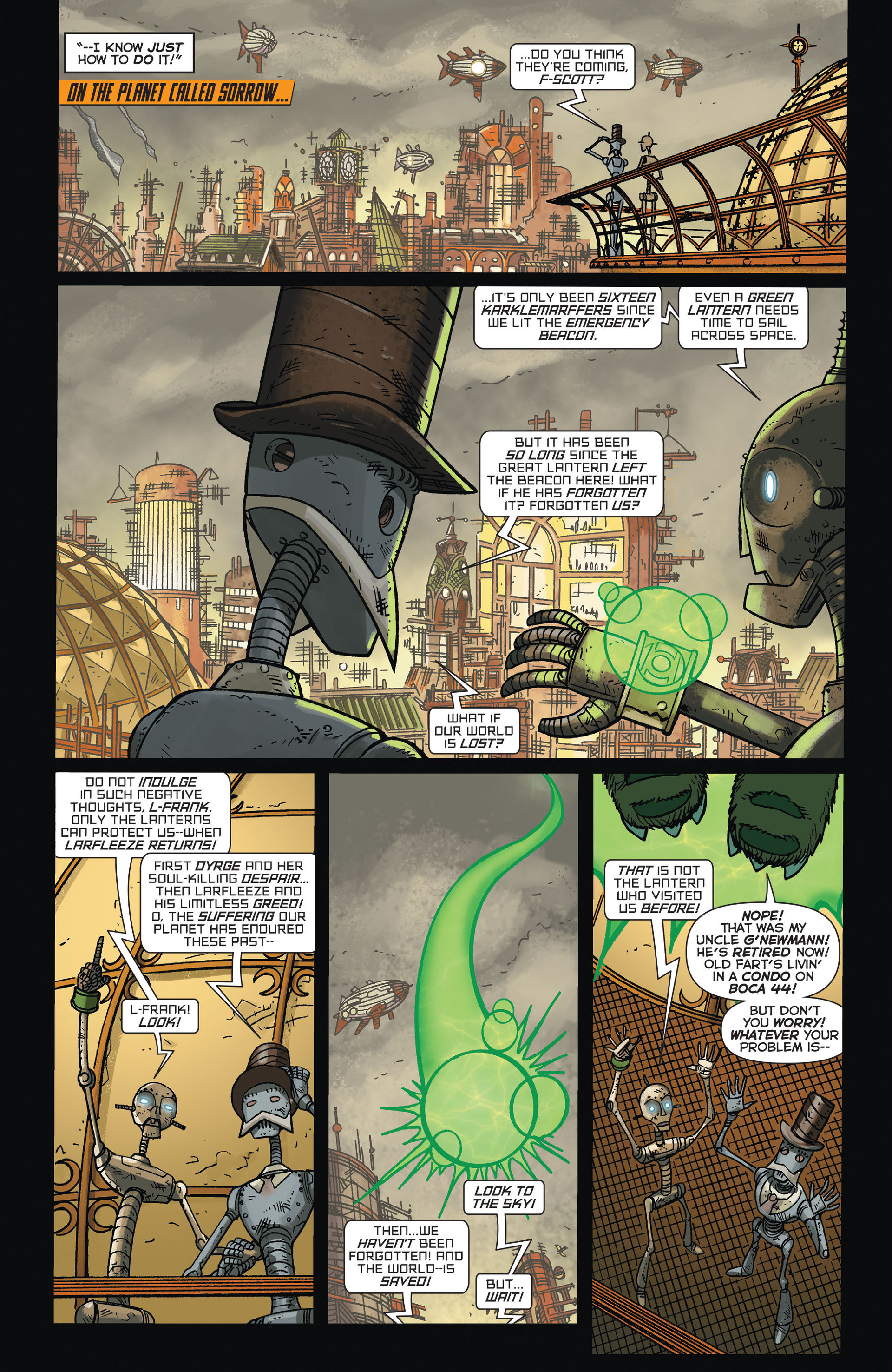 Read online Larfleeze comic -  Issue #9 - 19