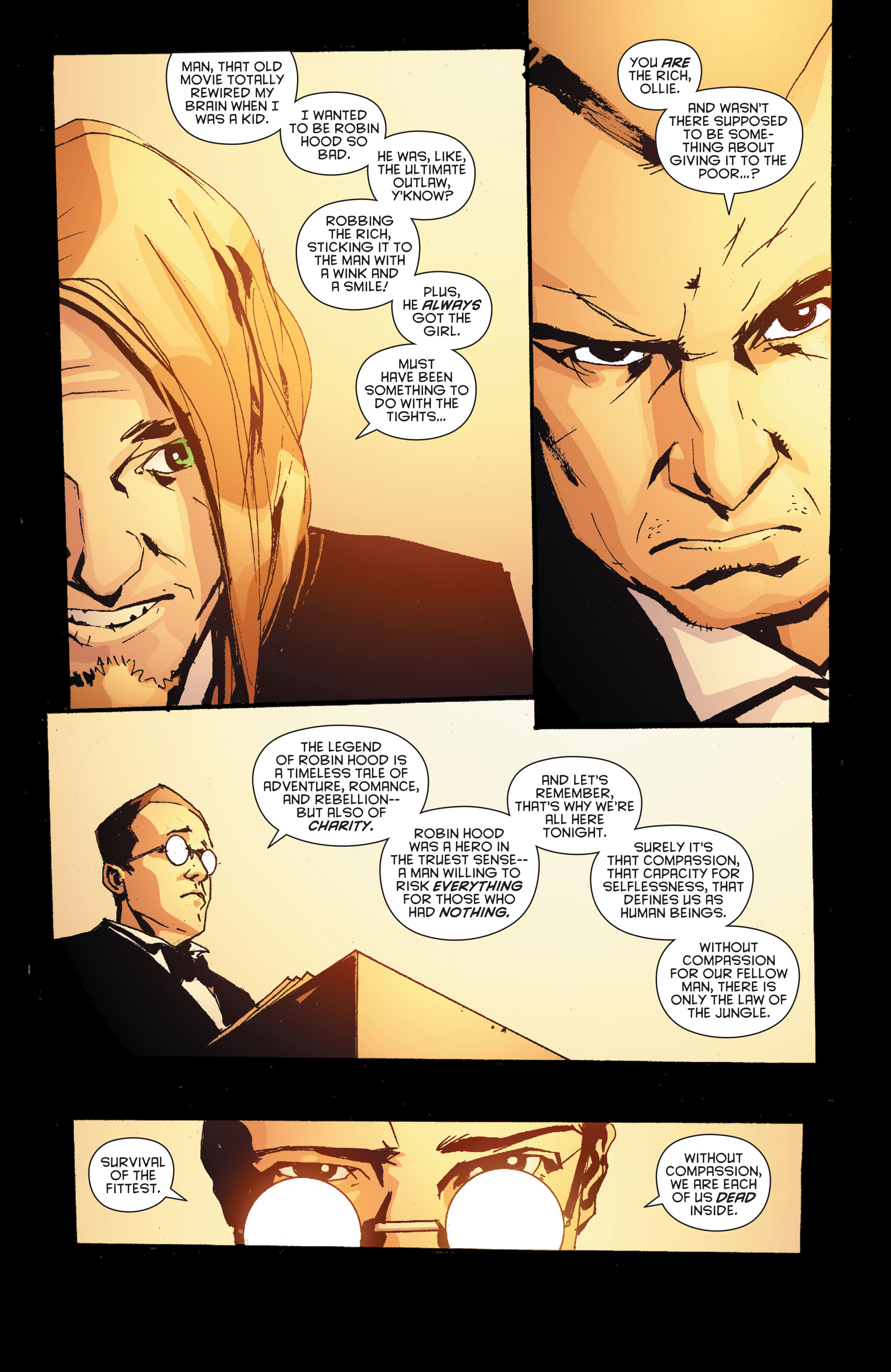 Read online Green Arrow: Year One comic -  Issue # _The Deluxe Edition (Part 1) - 16