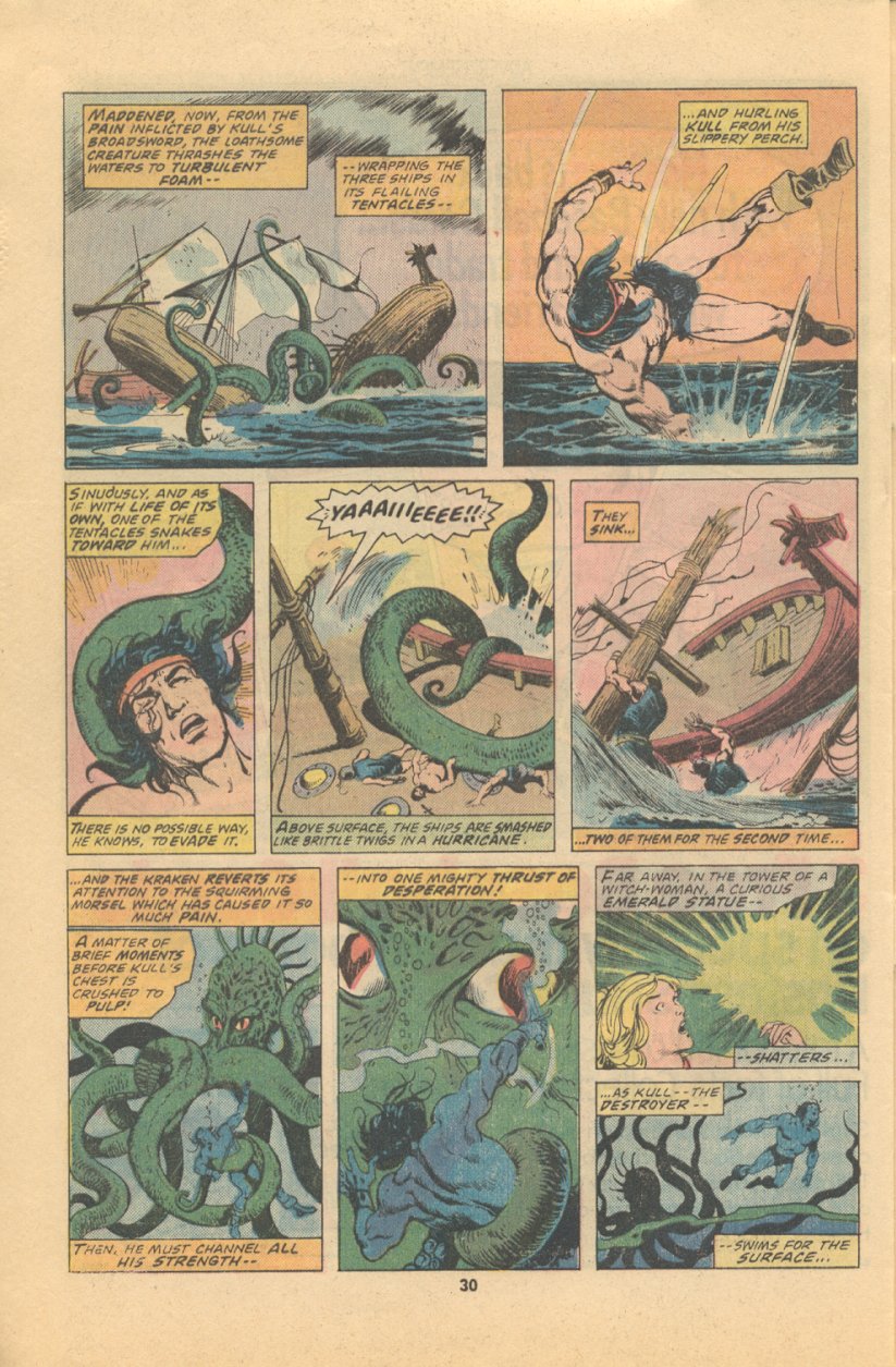 Read online Kull The Destroyer comic -  Issue #17 - 19