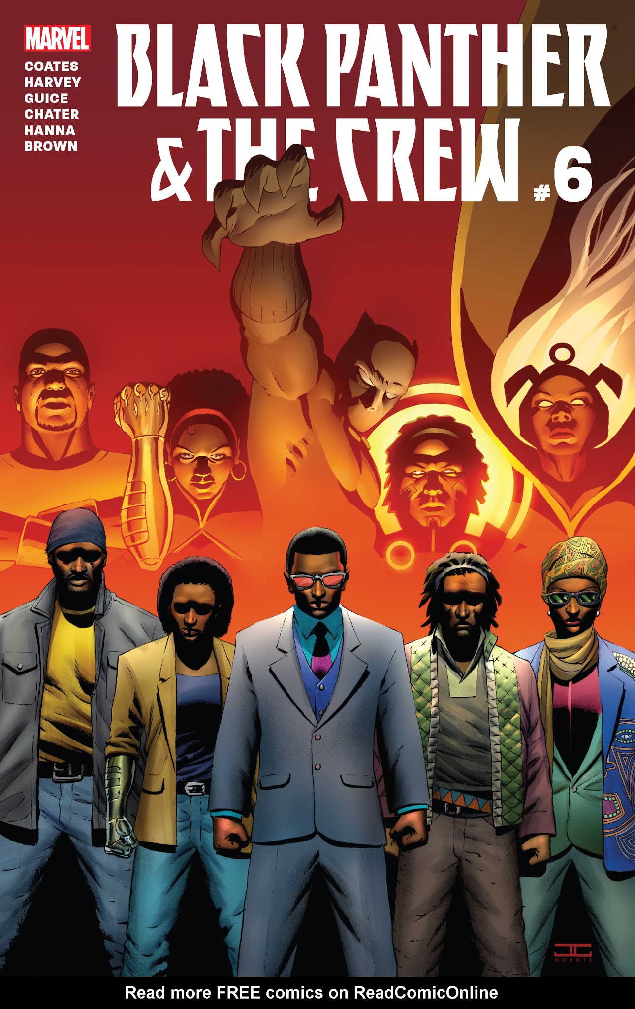 Read online Black Panther and the Crew comic -  Issue #6 - 1
