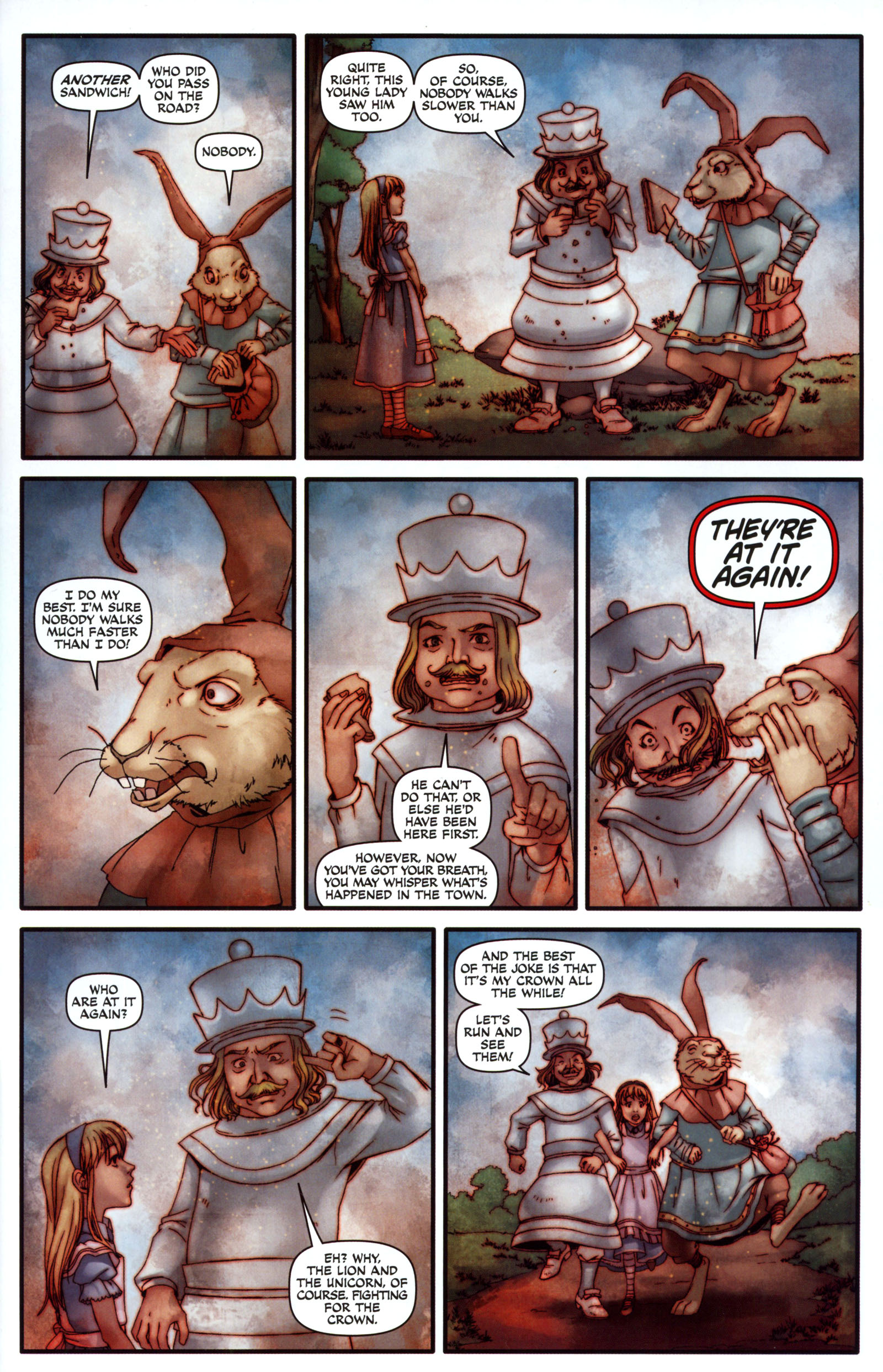 Read online The Complete Alice in Wonderland comic -  Issue #4 - 13