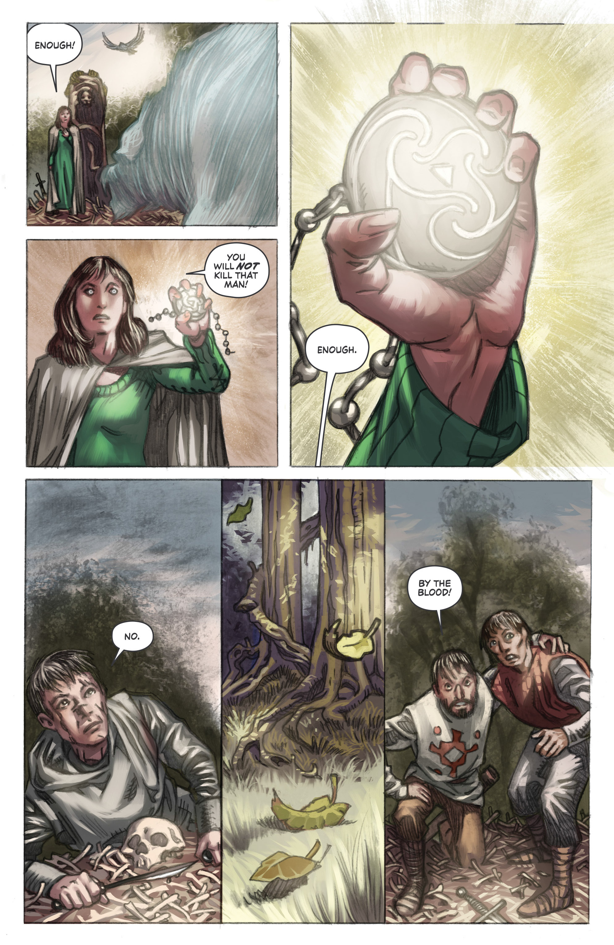 Read online Muirwood: The Lost Abbey comic -  Issue #3 - 11