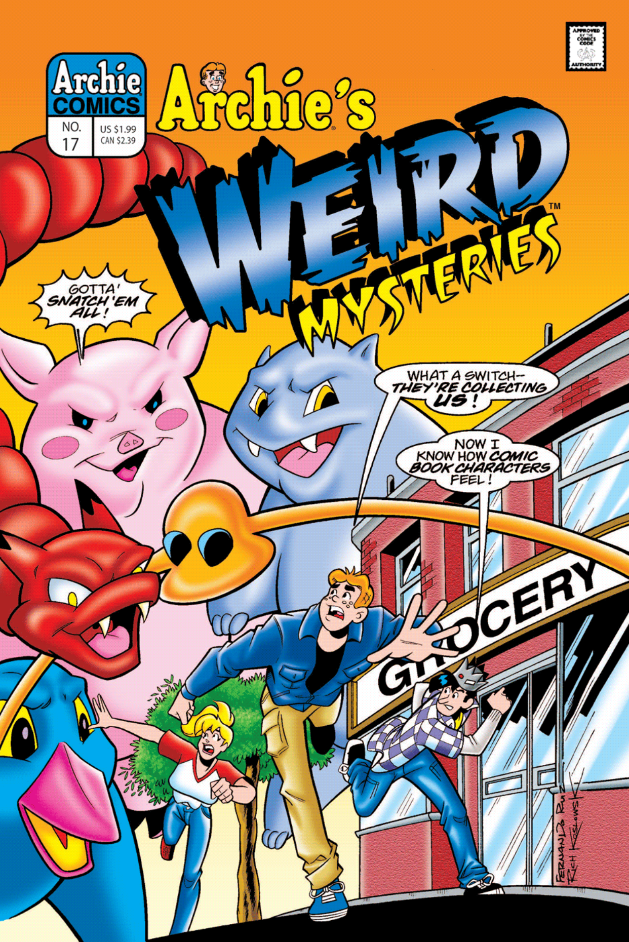 Read online Archie's Weird Mysteries comic -  Issue #17 - 1