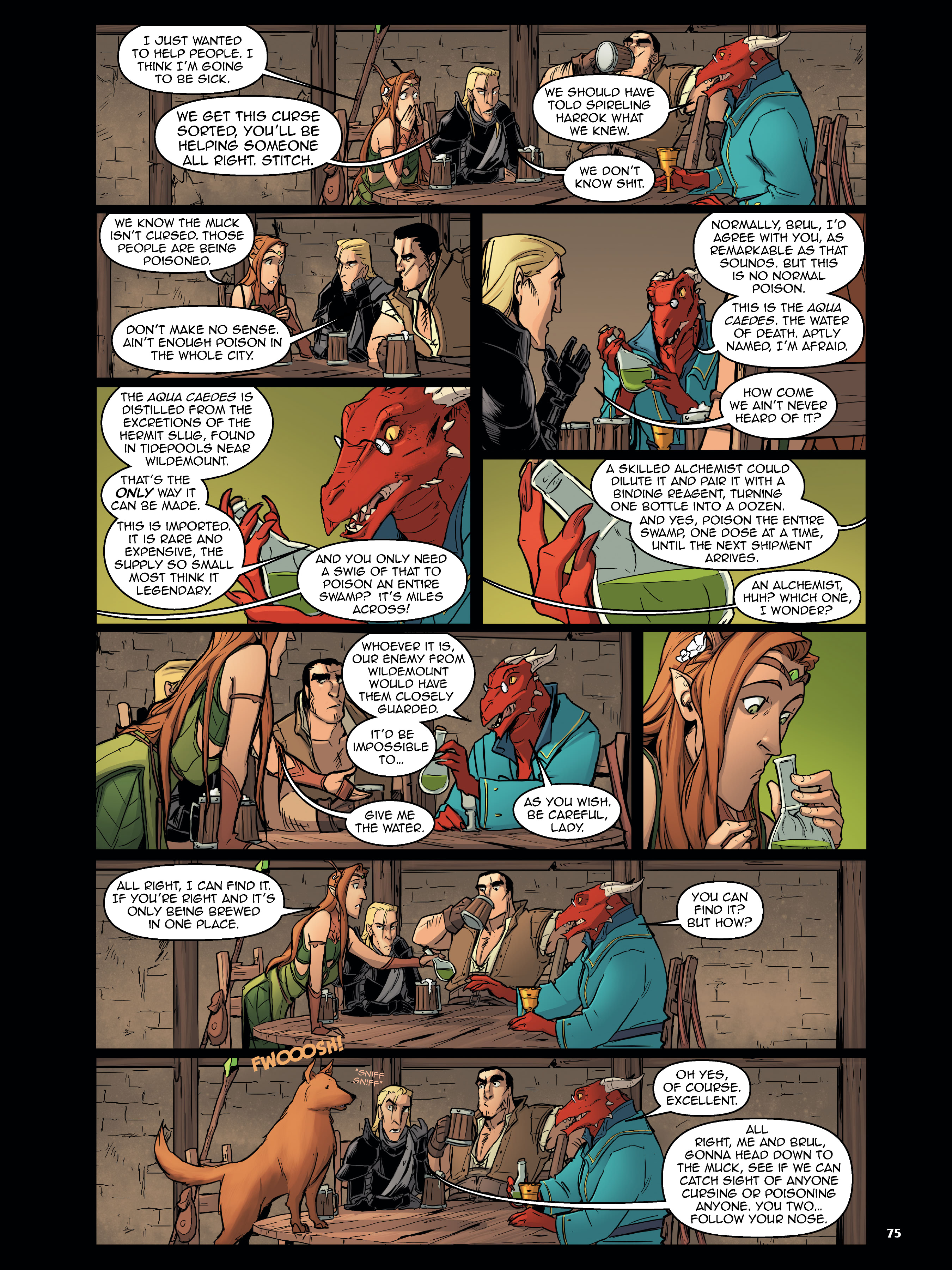 Read online Critical Role Vox Machina Origins comic -  Issue # (2019) _TPB Library Edition (Part 1) - 77