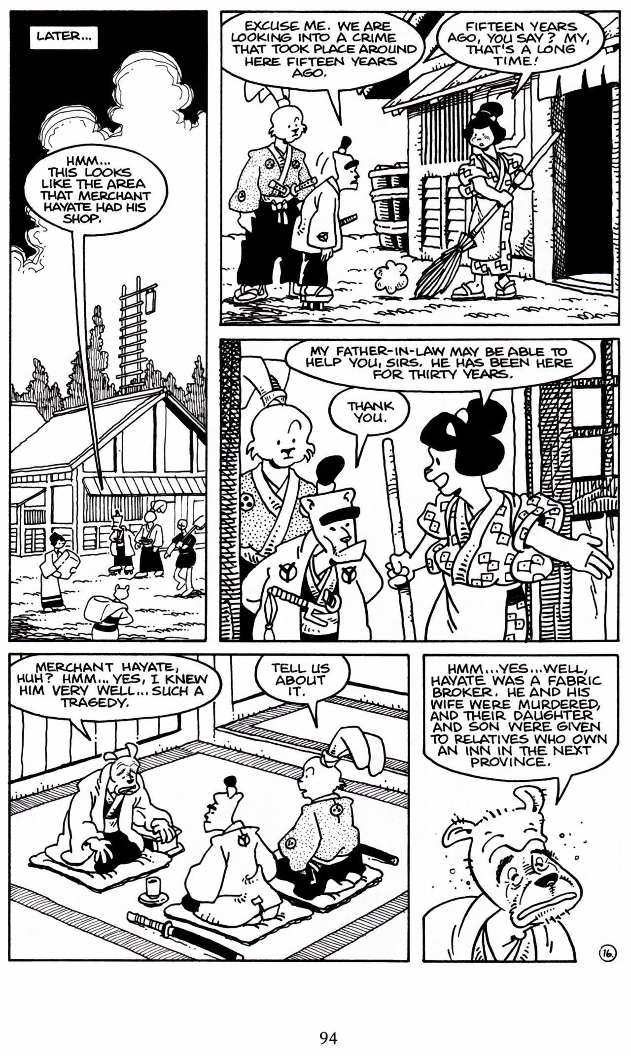 Read online Usagi Yojimbo (1996) comic -  Issue #26 - 16