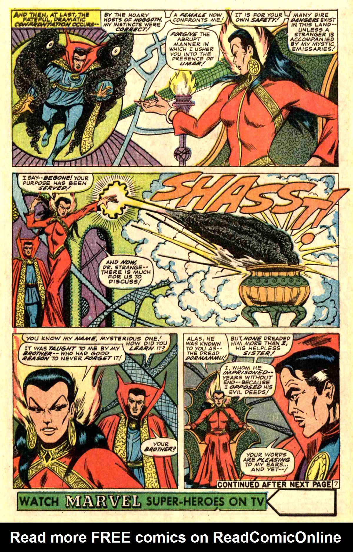 Read online Marvel Masterworks: Doctor Strange comic -  Issue # TPB 2 - 111