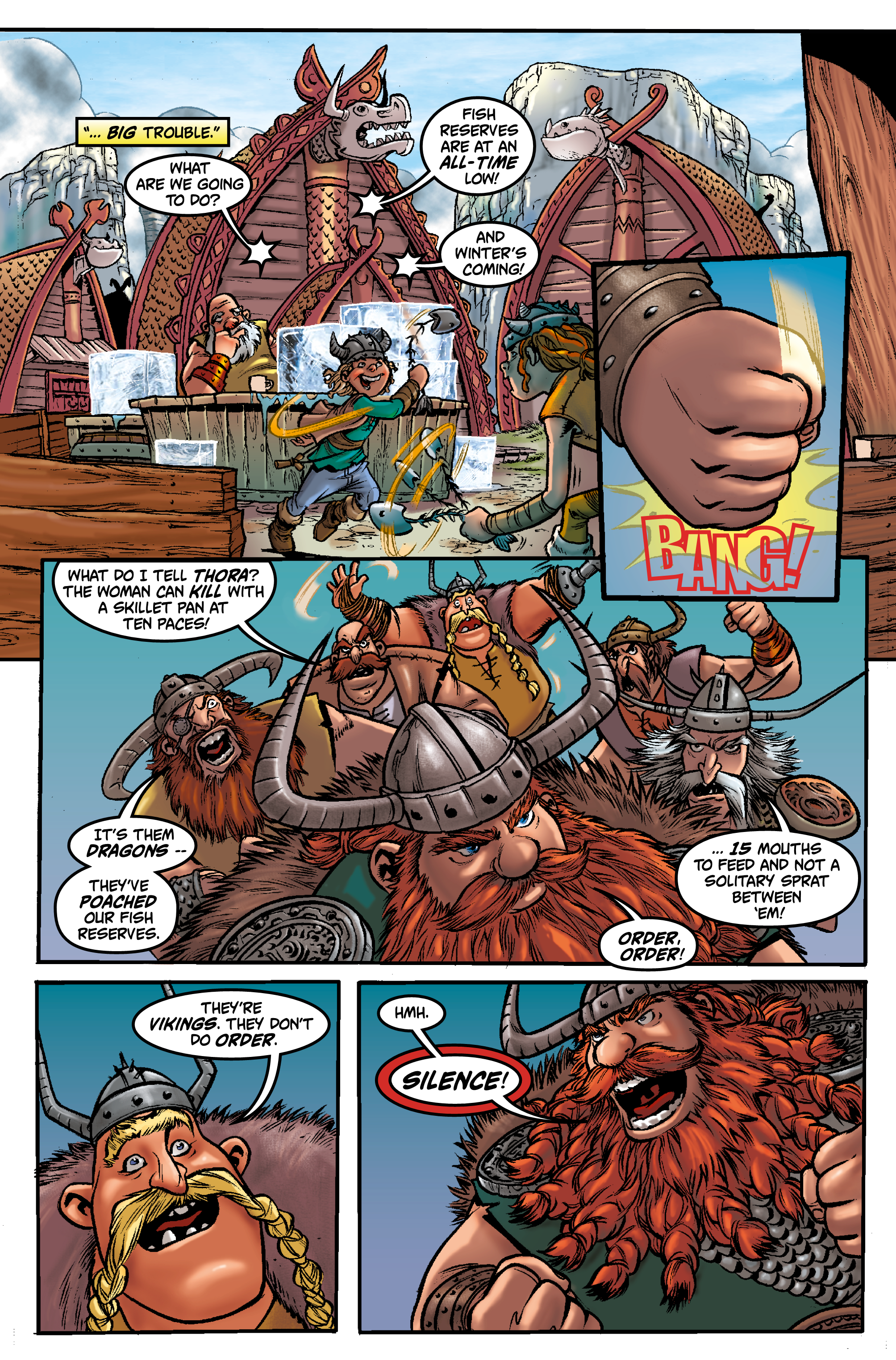 Read online Dragons Riders of Berk: Tales from Berk comic -  Issue # TPB - 63