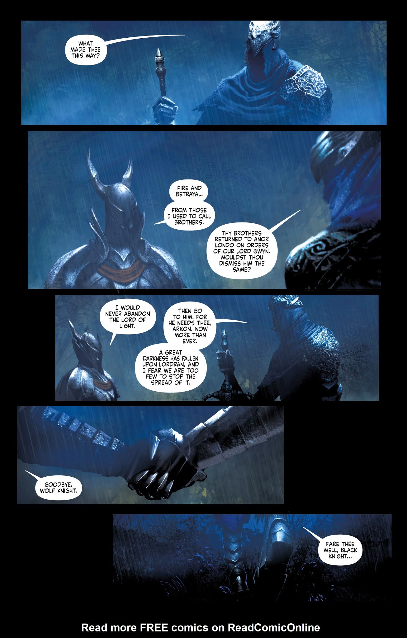 Read online Dark Souls: The Age of Fire comic -  Issue #3 - 11