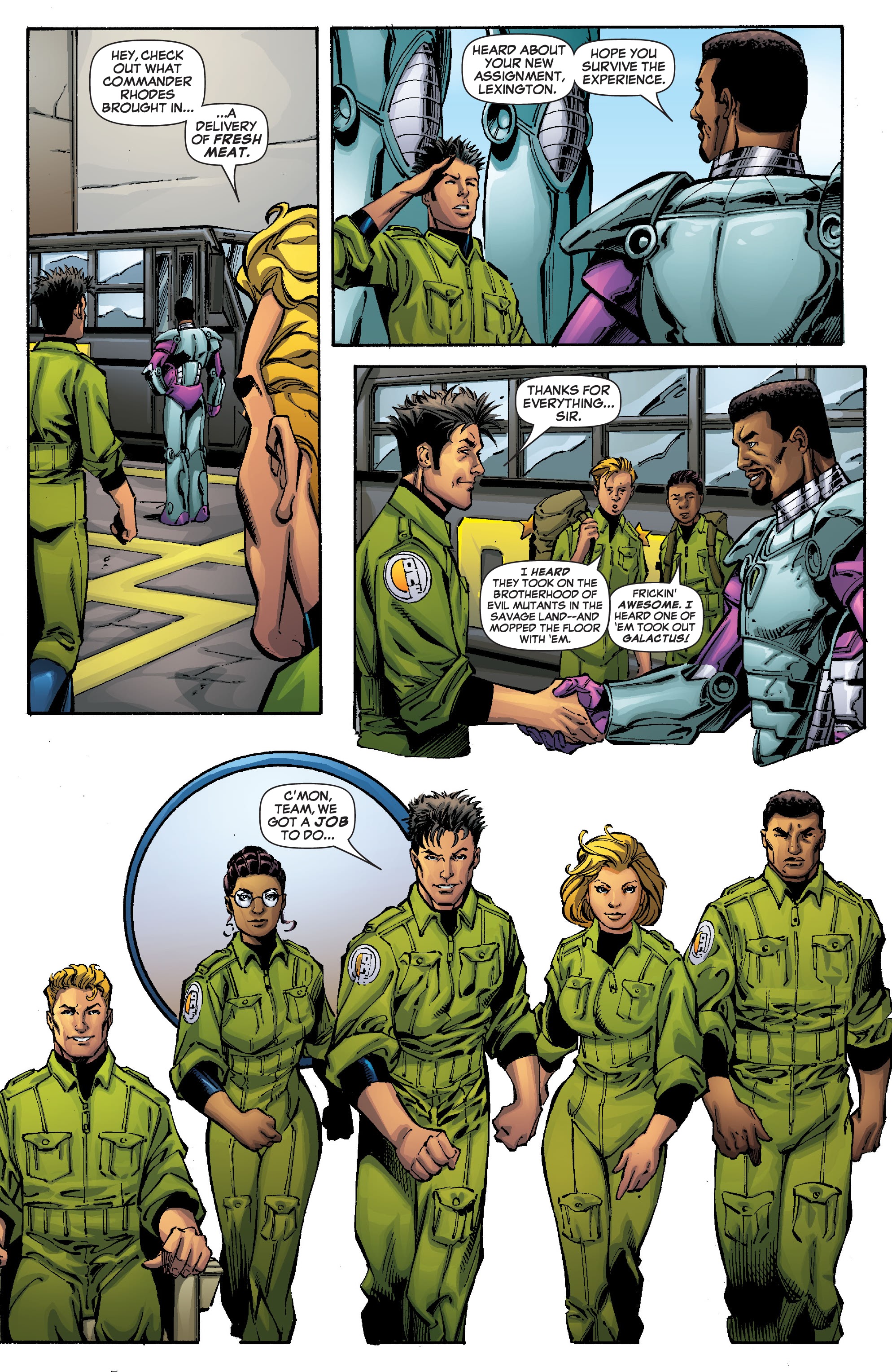 Read online Sentinel Squad O*N*E comic -  Issue # _TPB - 114