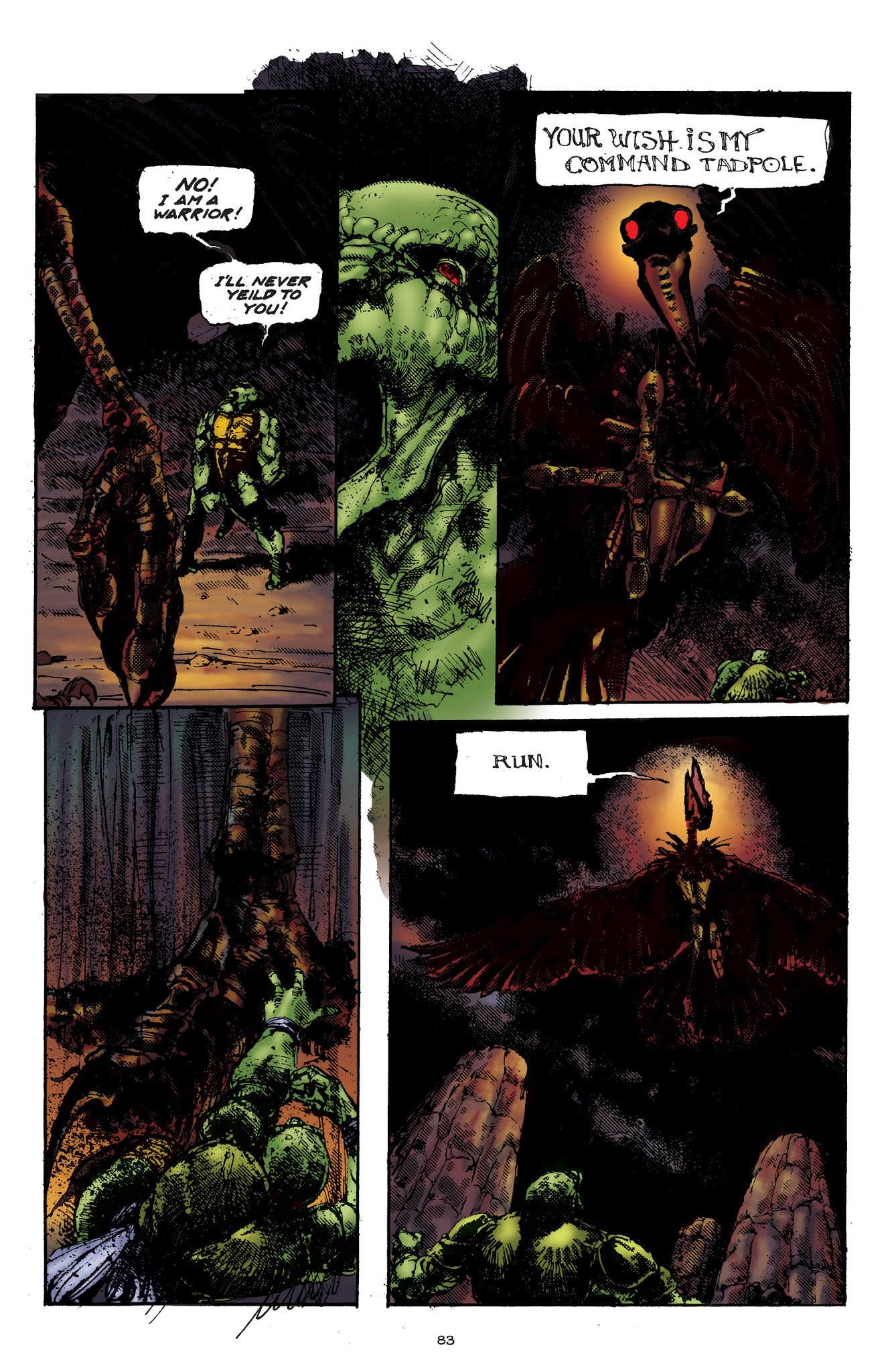 Read online Teenage Mutant Ninja Turtles Legends: Soul's Winter By Michael Zulli comic -  Issue # TPB - 75