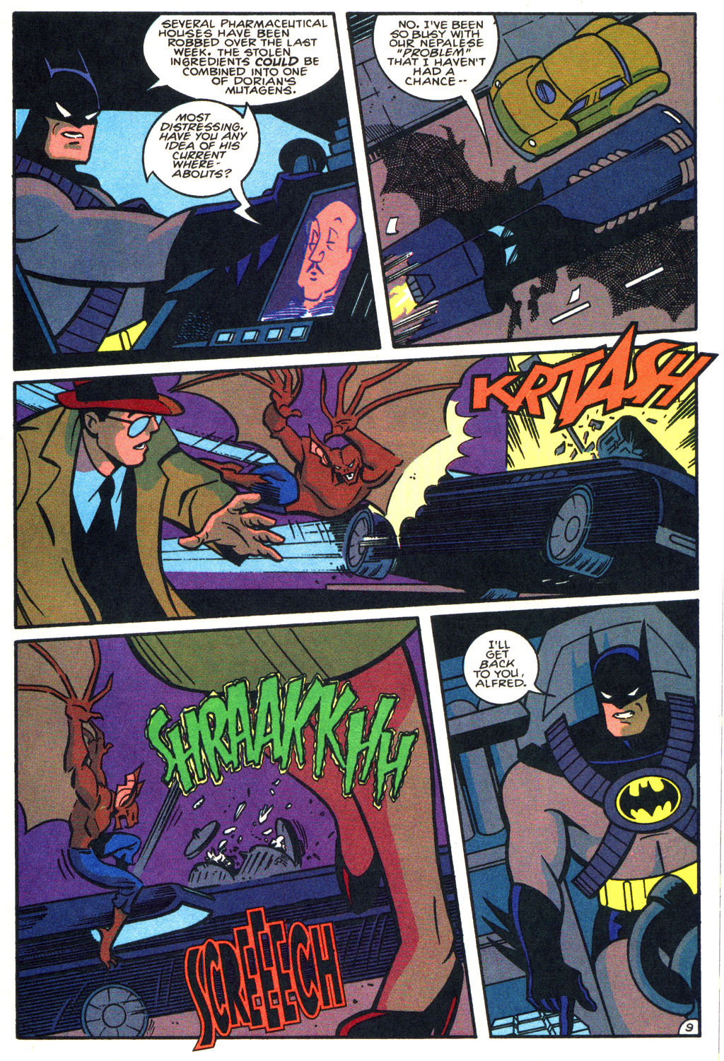 The Batman Adventures issue 21 - Page 10