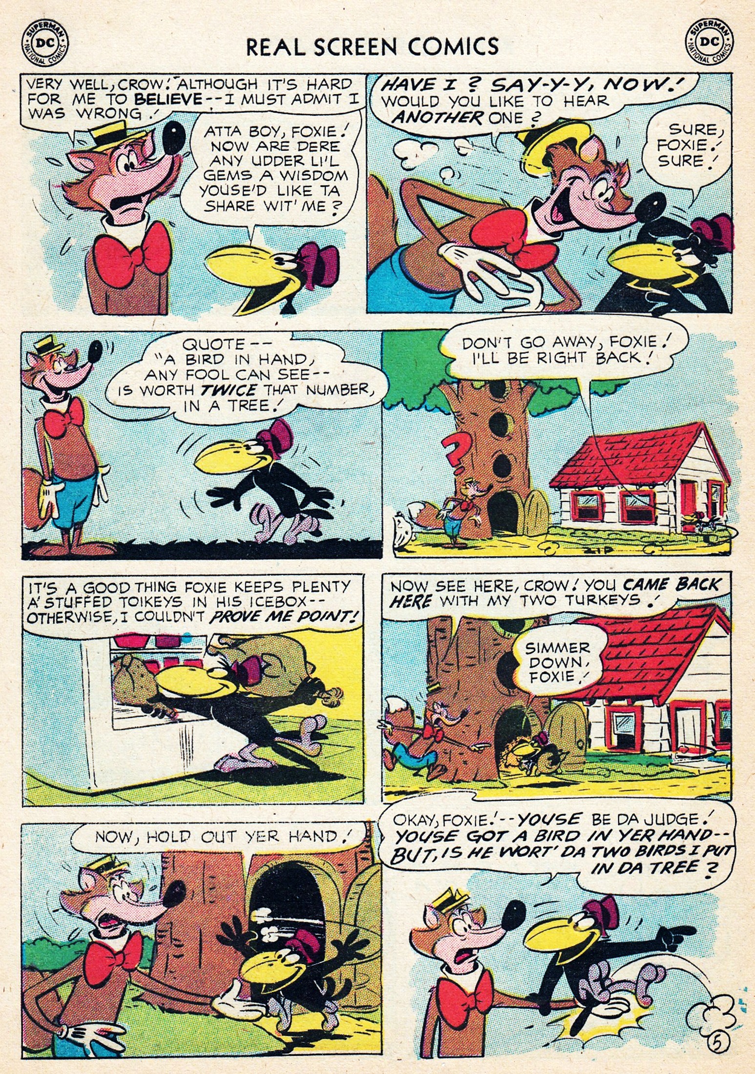 Read online Real Screen Comics comic -  Issue #99 - 32