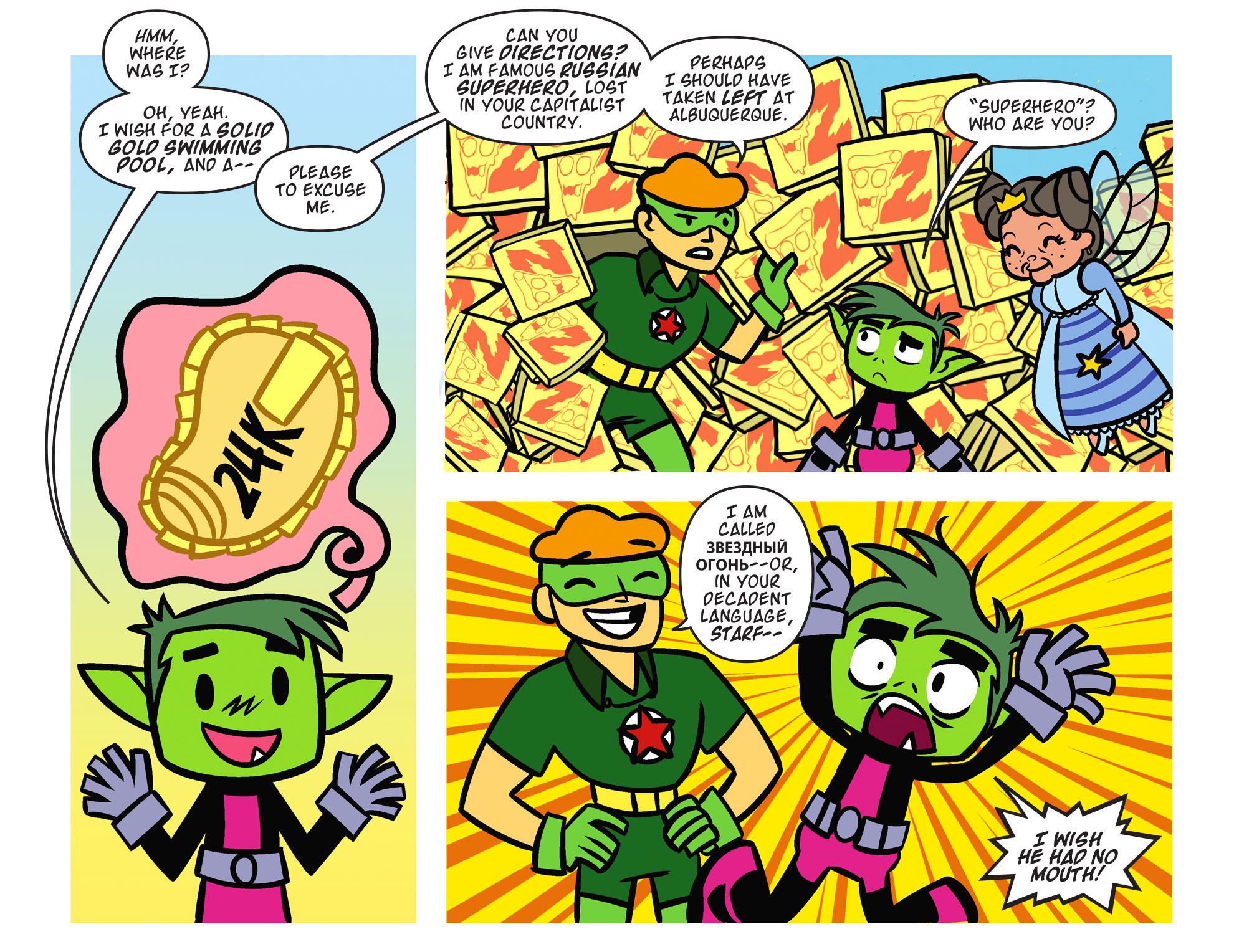 Read online Teen Titans Go! (2013) comic -  Issue #28 - 16