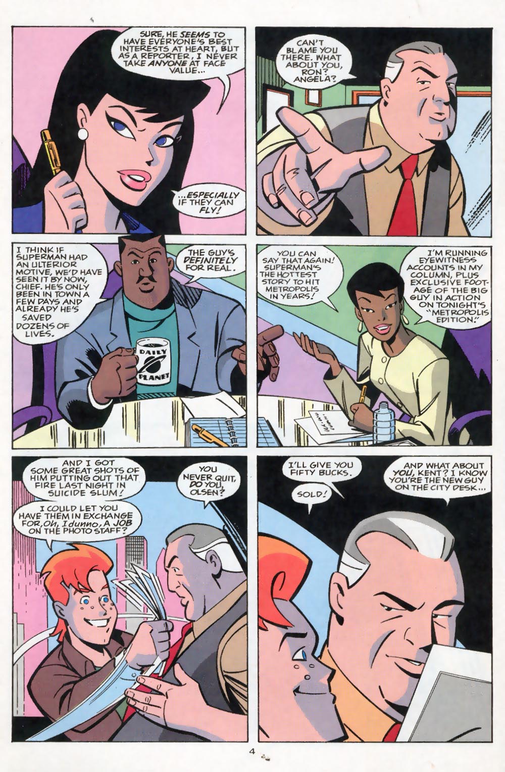 Read online Superman Adventures comic -  Issue #1 - 6