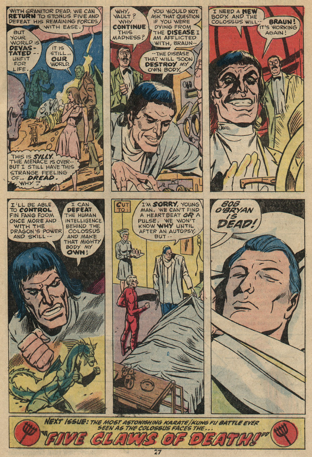 Read online Astonishing Tales (1970) comic -  Issue #23 - 18