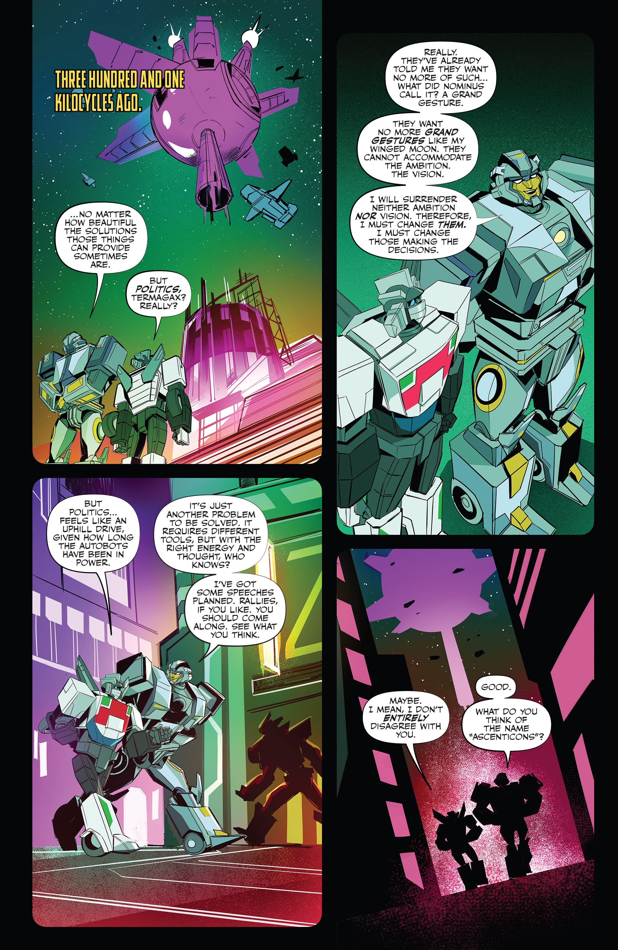 Read online Transformers (2019) comic -  Issue #24 - 9