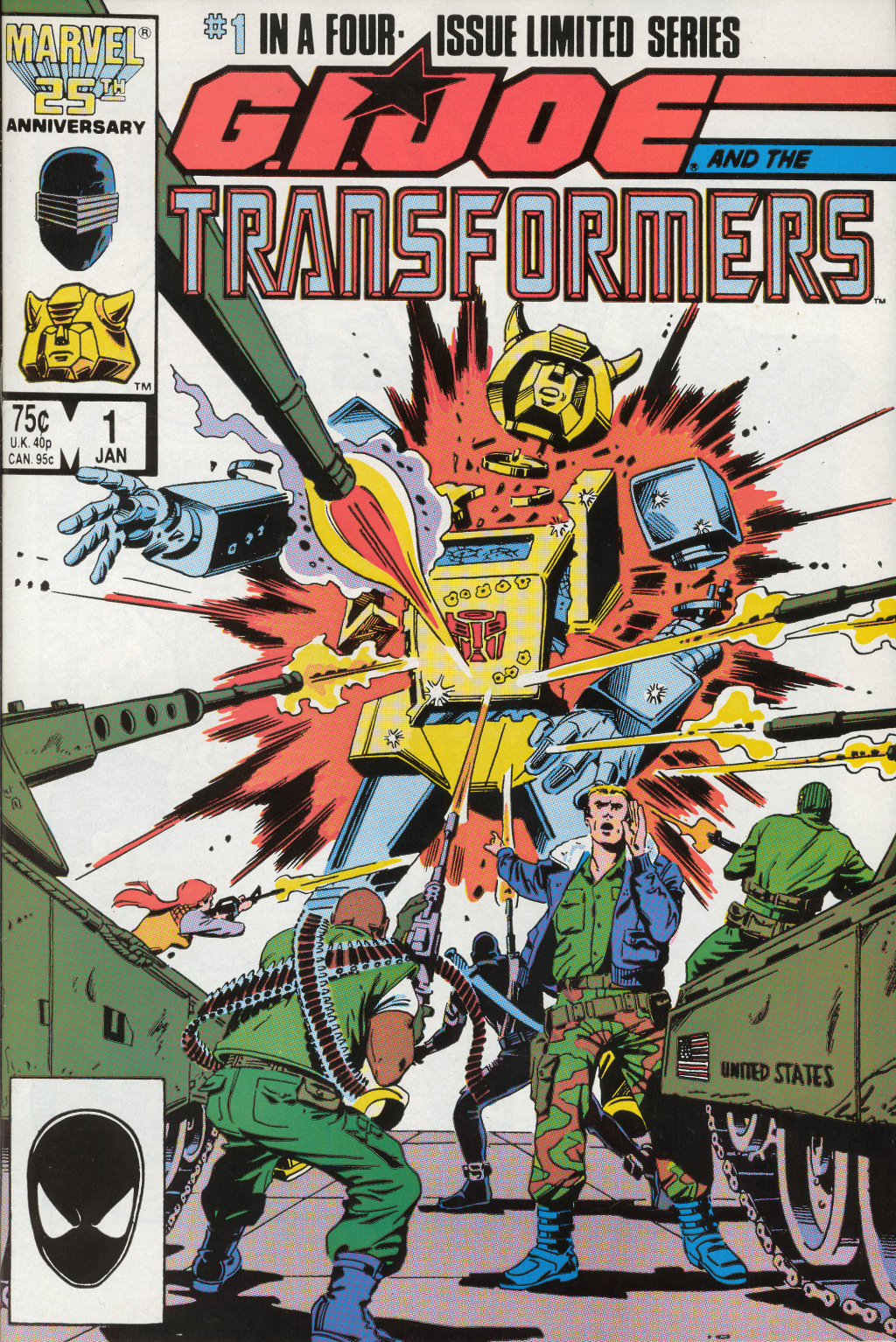 Read online G.I. Joe and The Transformers comic -  Issue #1 - 1