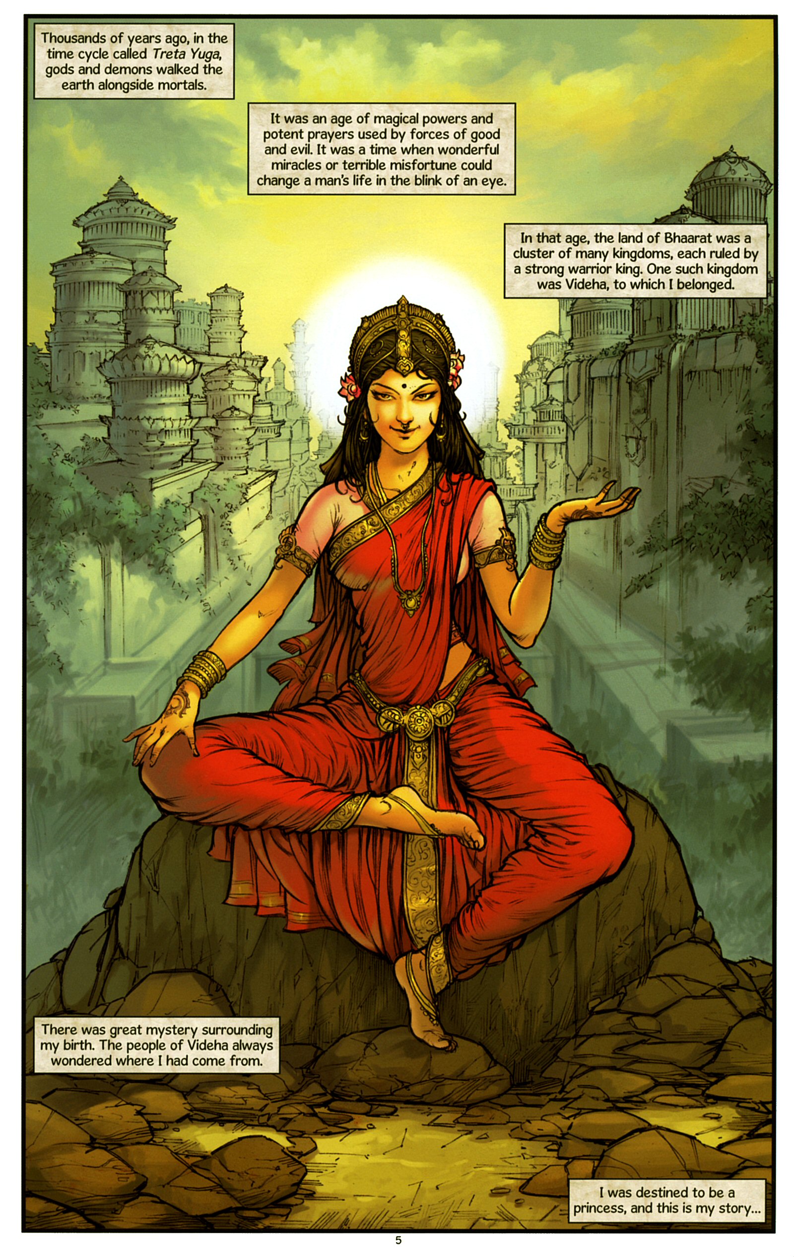 Read online Sita Daughter of the Earth comic -  Issue # TPB - 9