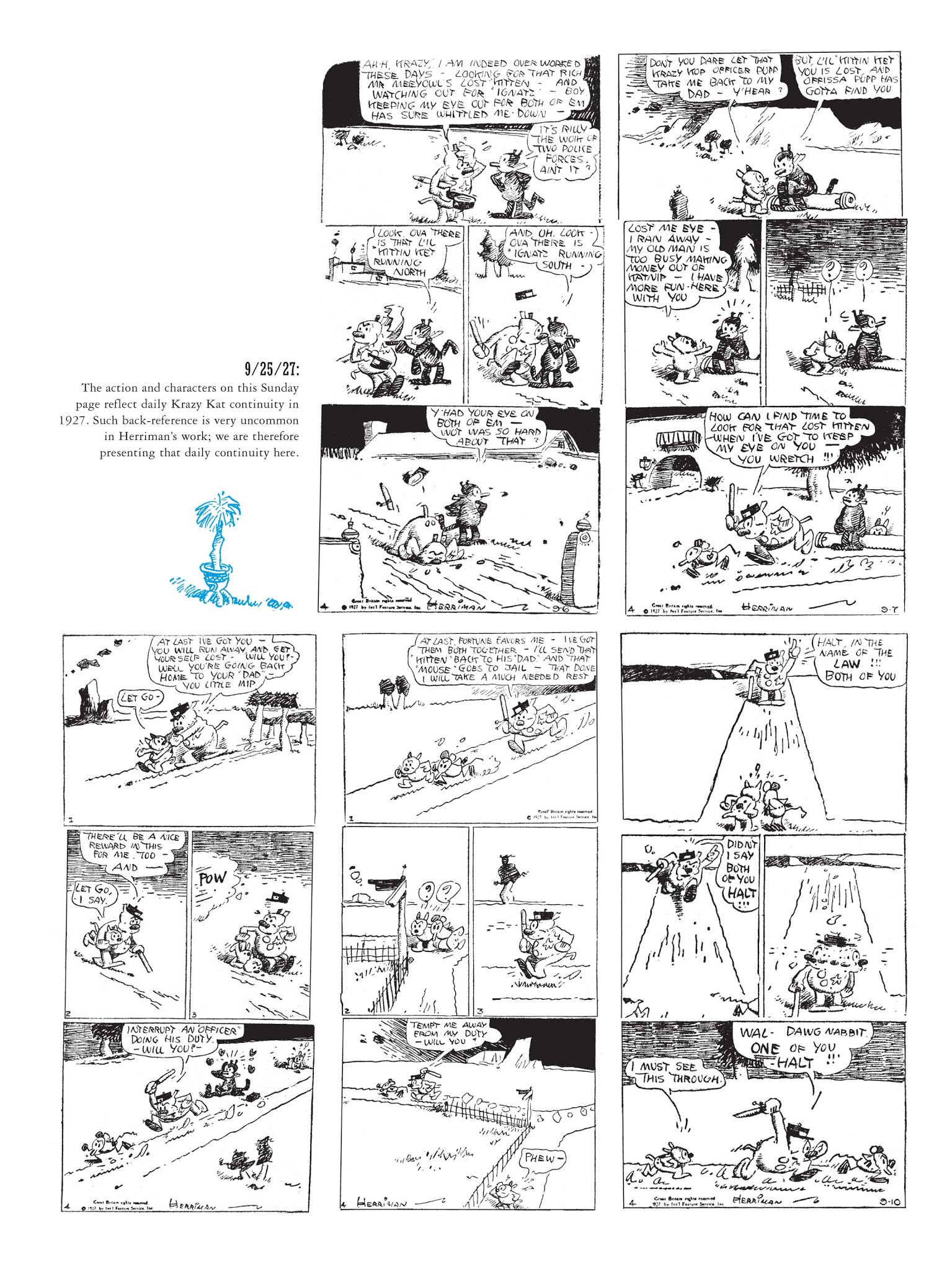 Read online Krazy & Ignatz comic -  Issue # TPB 5 - 118