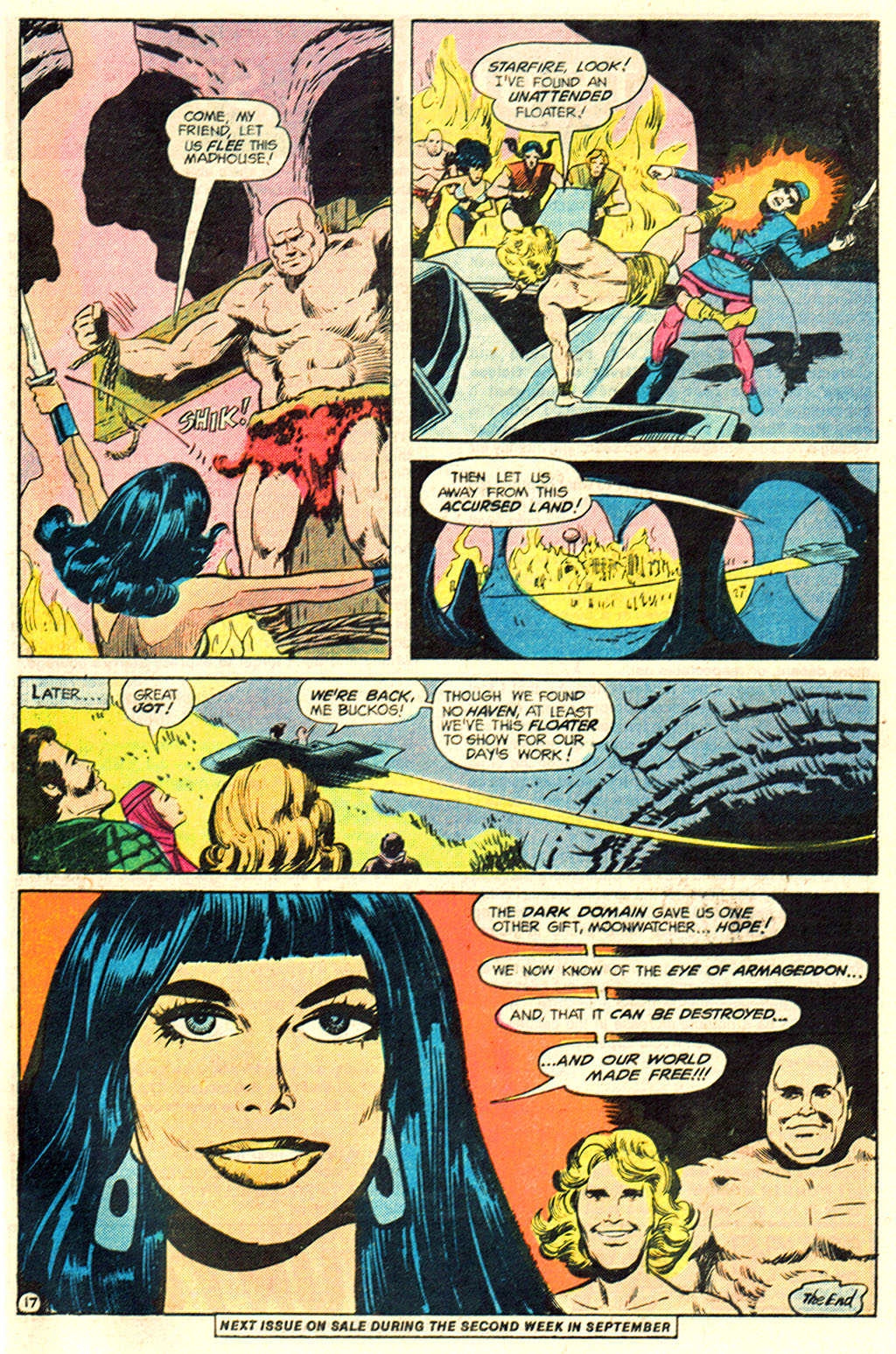 Read online Starfire (1976) comic -  Issue #8 - 18