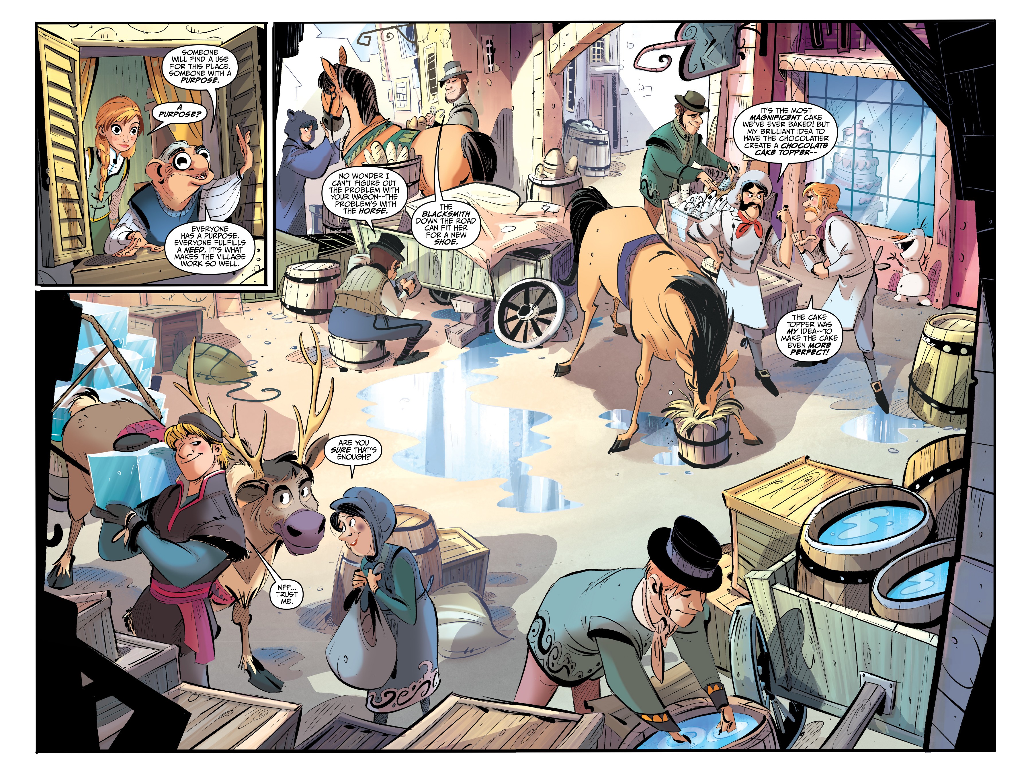 Read online Disney Frozen: Breaking Boundaries comic -  Issue # _TPB - 9