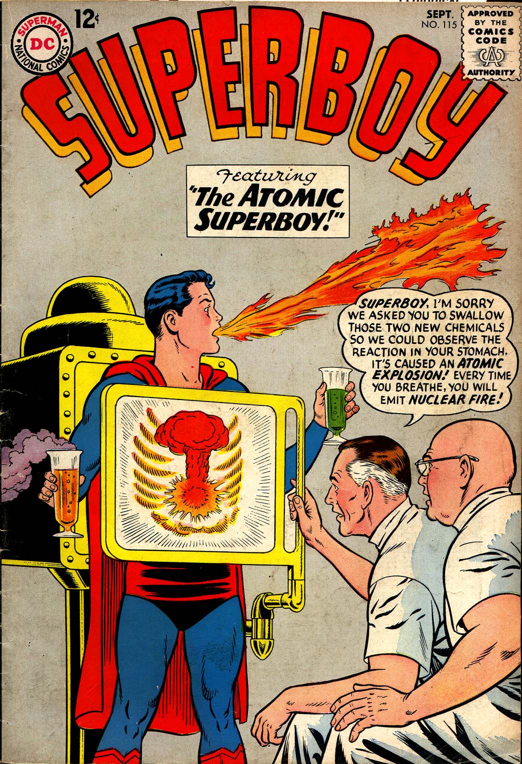 Read online Superboy (1949) comic -  Issue #115 - 1