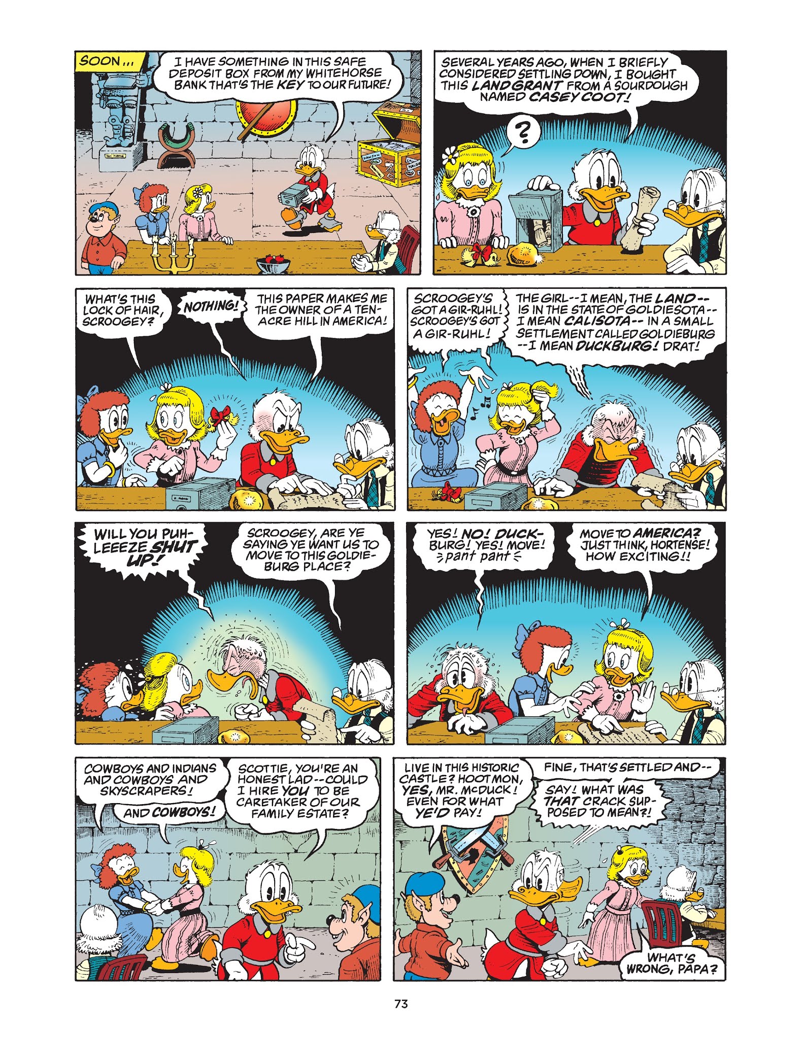 Read online Walt Disney Uncle Scrooge and Donald Duck: The Don Rosa Library comic -  Issue # TPB 5 (Part 1) - 74