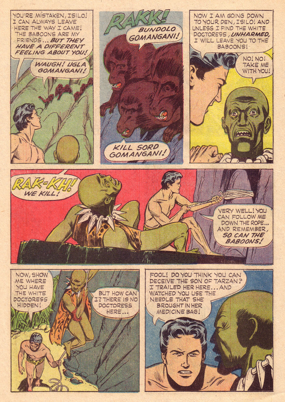Read online Korak, Son of Tarzan (1964) comic -  Issue #4 - 14