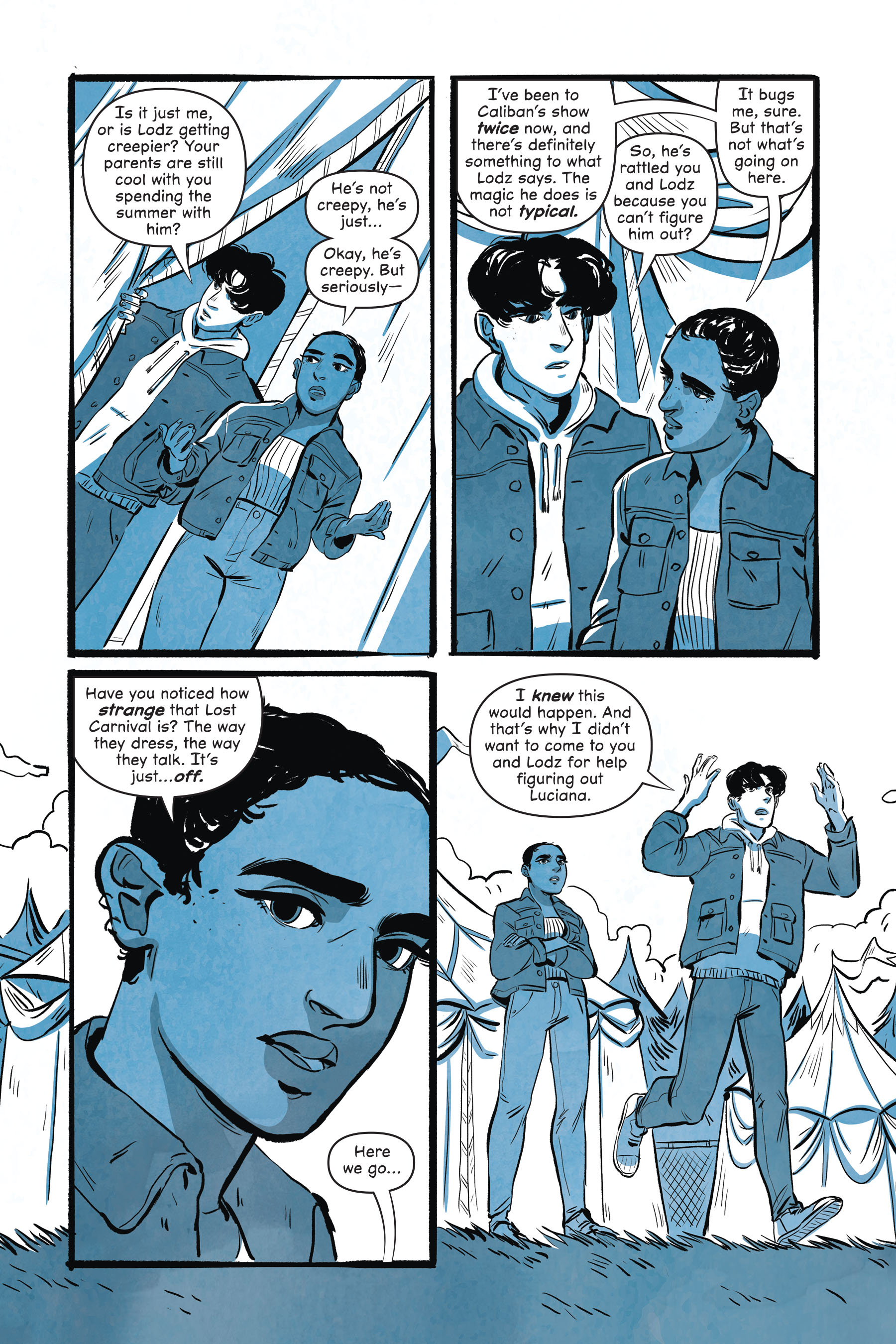 Read online Lost Carnival: A Dick Grayson Graphic Novel comic -  Issue # TPB (Part 1) - 82