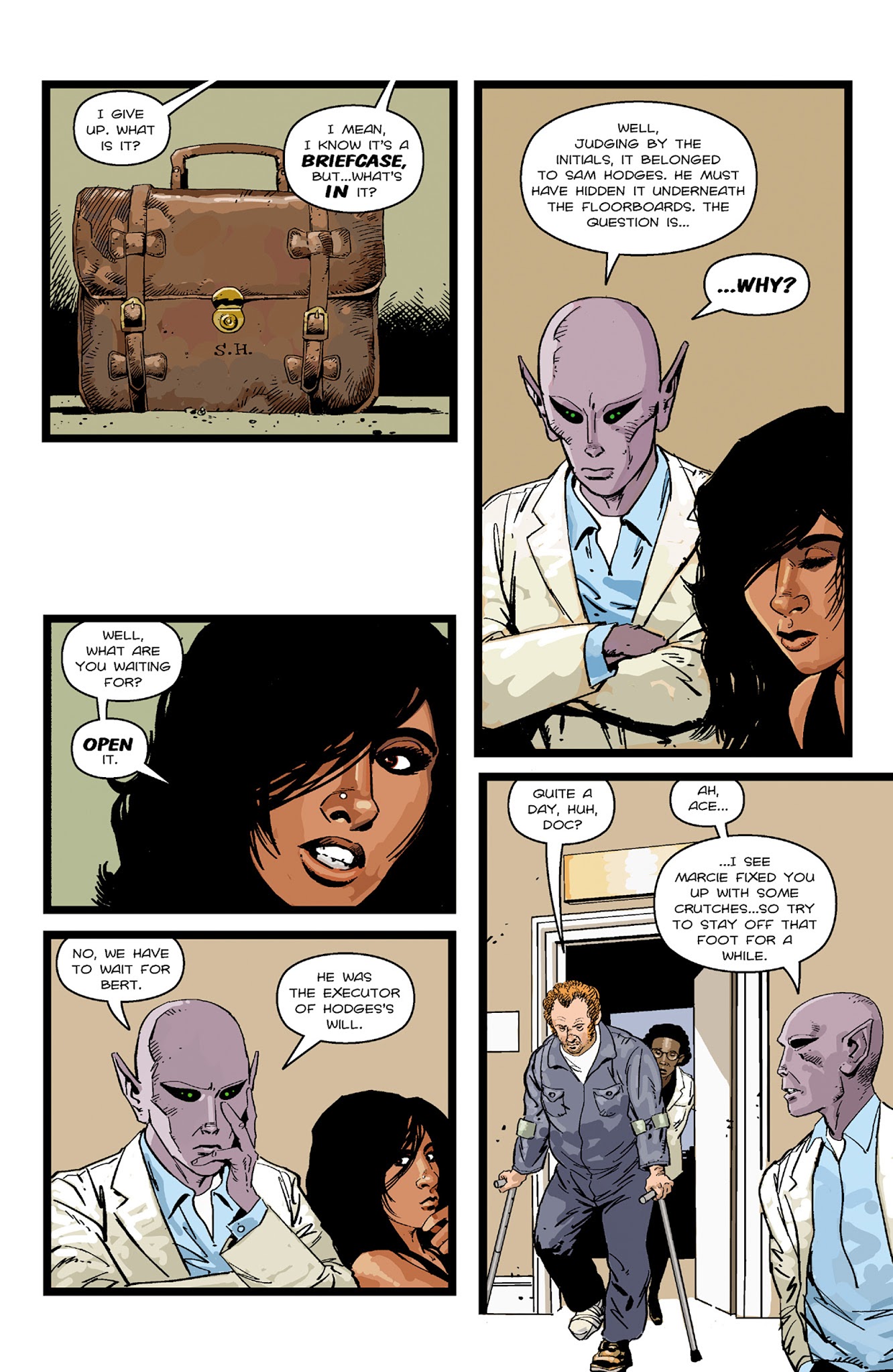 Read online Resident Alien: The Sam Hain Mystery comic -  Issue #1 - 21