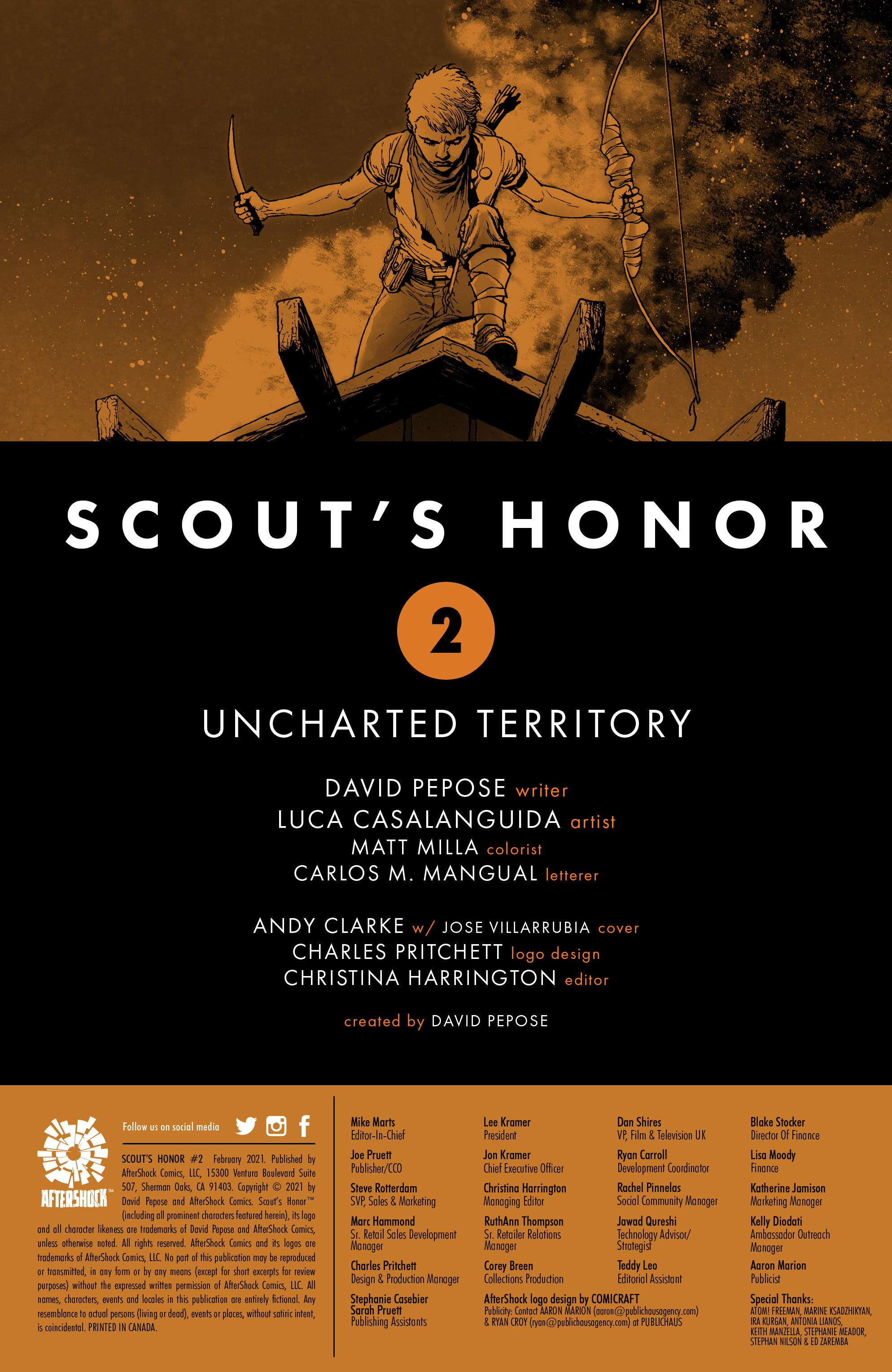 Read online Scout's Honor comic -  Issue #2 - 2