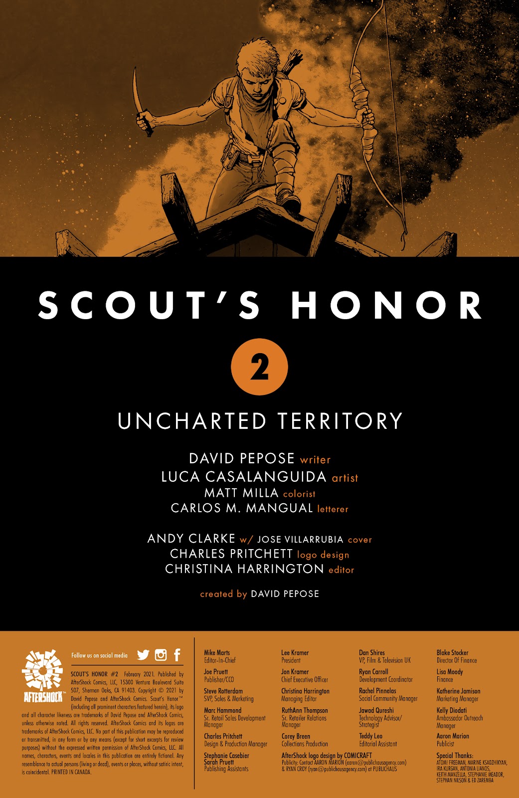 Scout's Honor issue 2 - Page 2