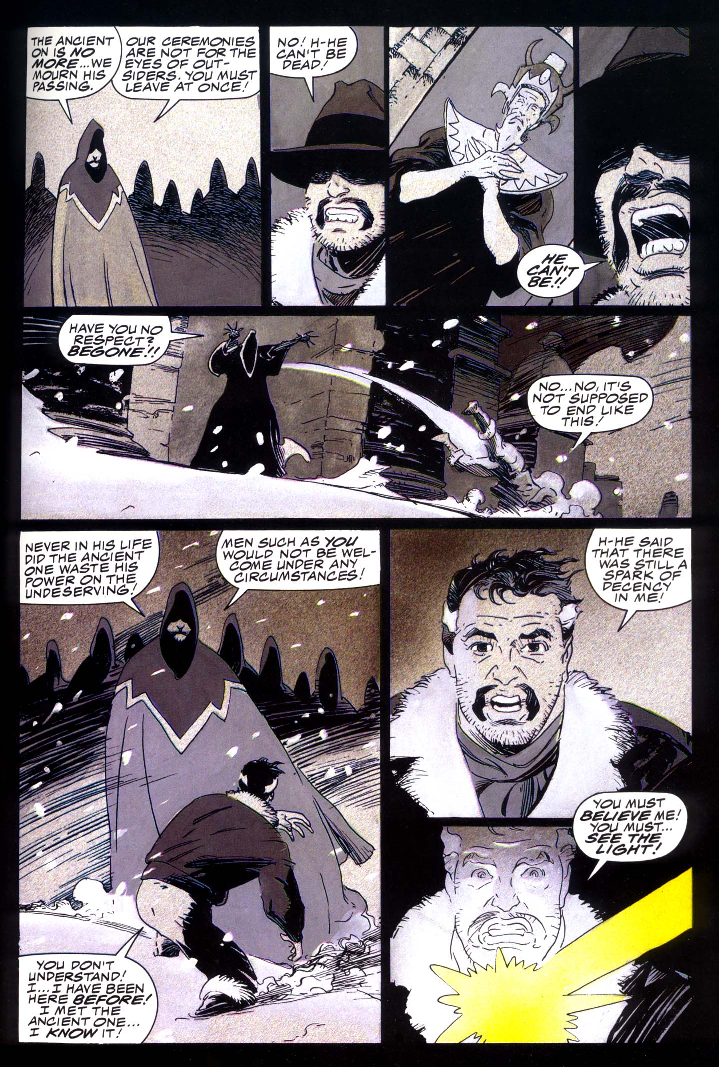 Read online Marvel Graphic Novel comic -  Issue #49 - Doctor Strange & Doctor Doom - Triumph & Torment - 58