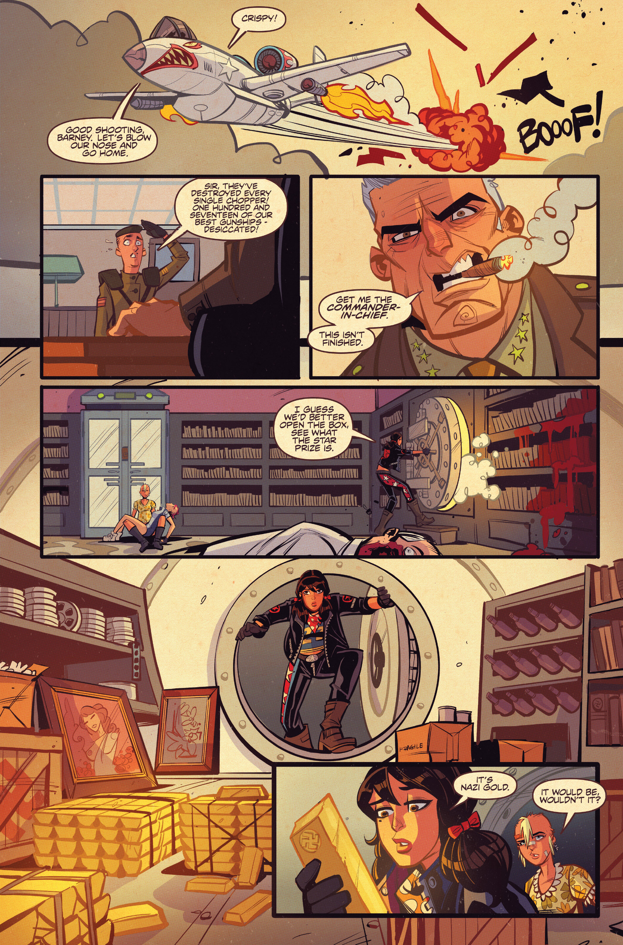 Read online Tank Girl: Two Girls, One Tank comic -  Issue #4 - 23