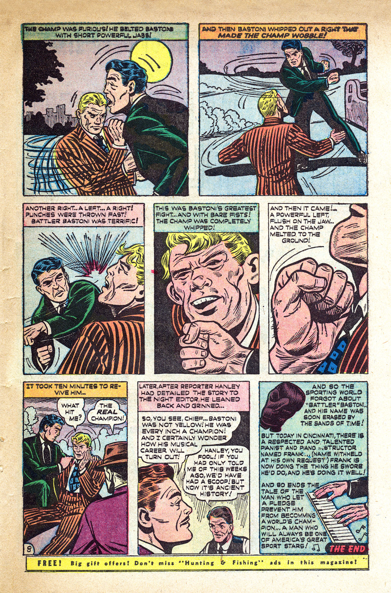 Read online Sports Action comic -  Issue #1 - 39