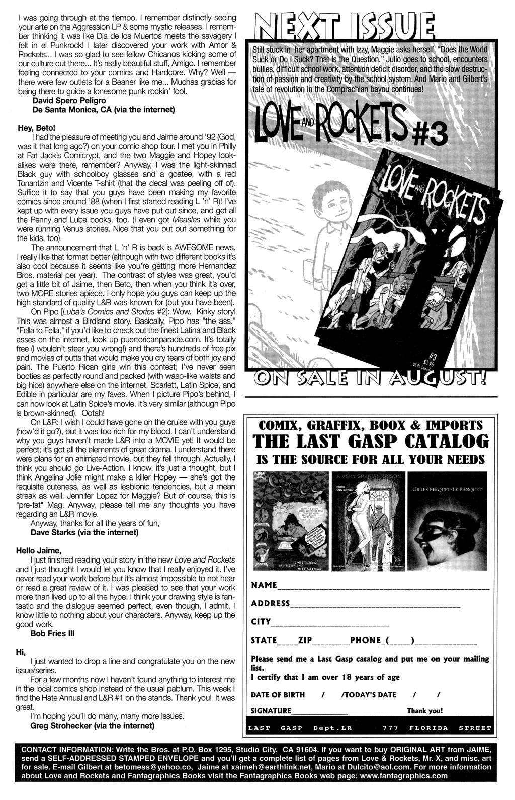 Read online Love and Rockets (2001) comic -  Issue #2 - 33